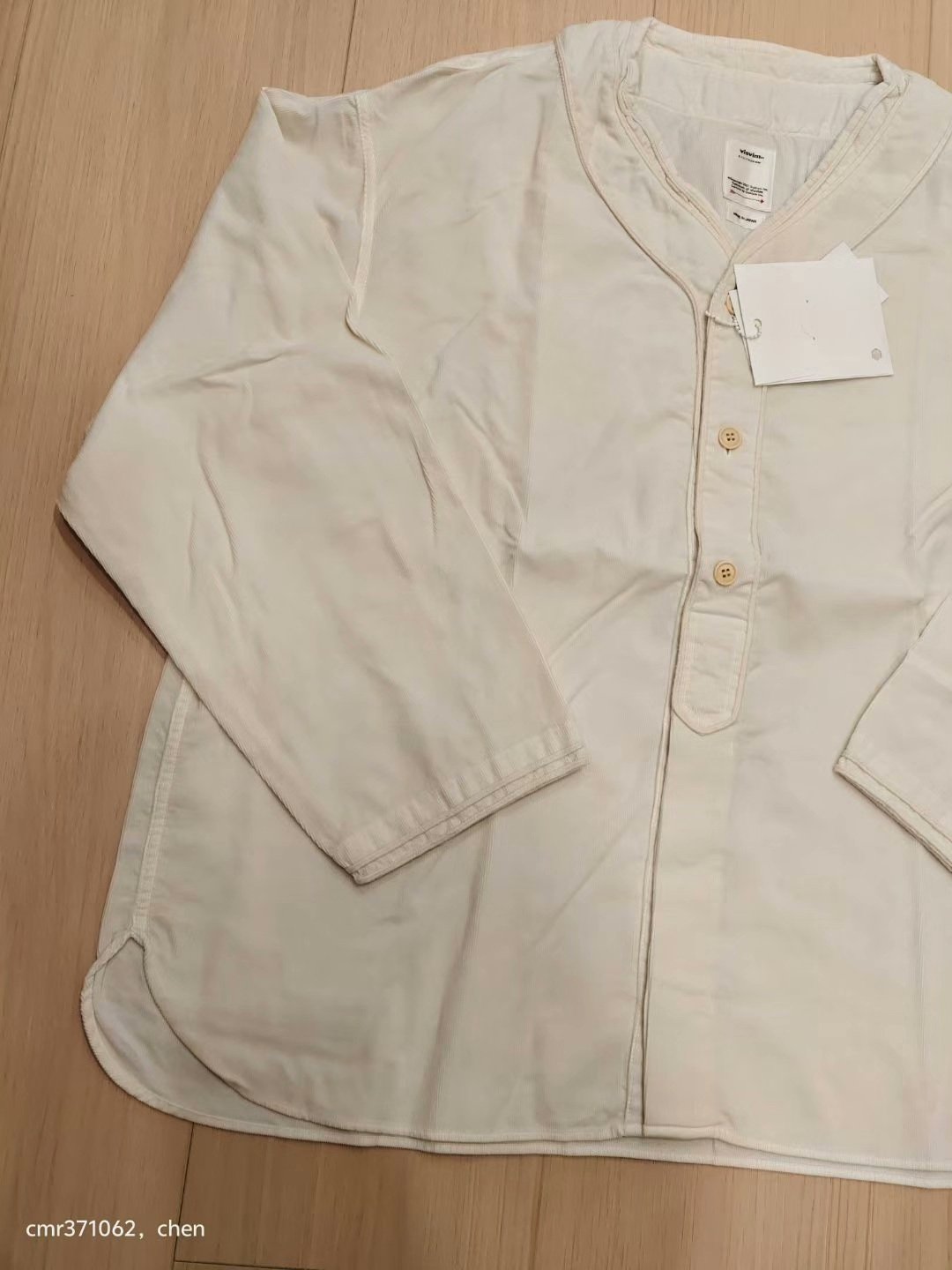 VISVIM 22aw DUGOUT SHIRT L/S CORDS — front