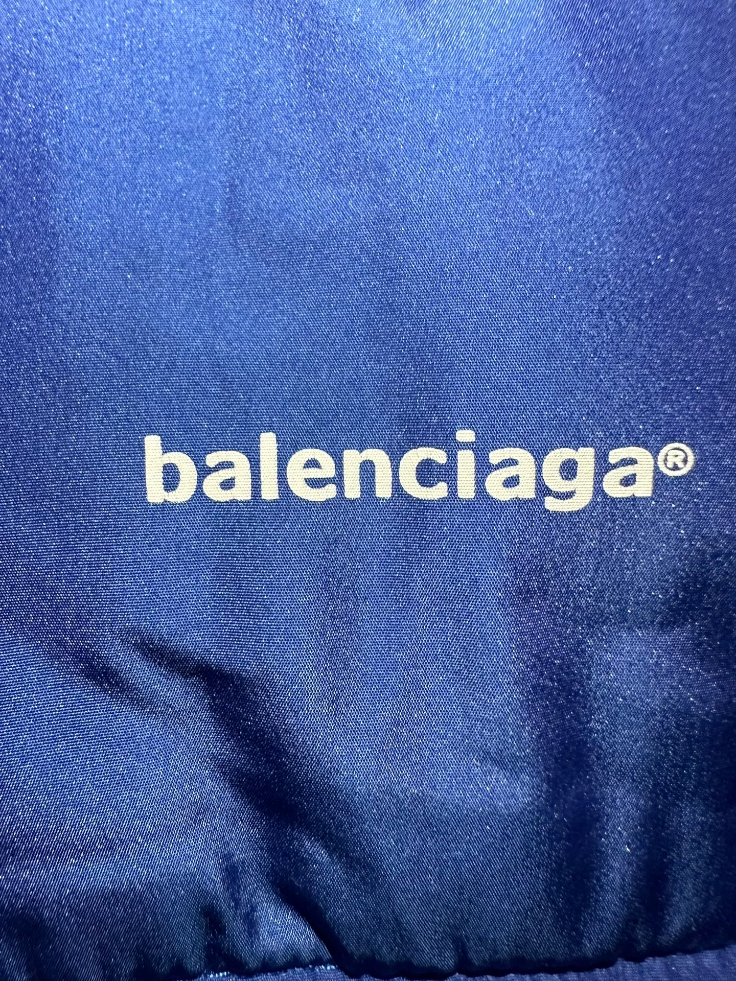 Balenciaga C-Shape Oversized Puffer Jacket — back
