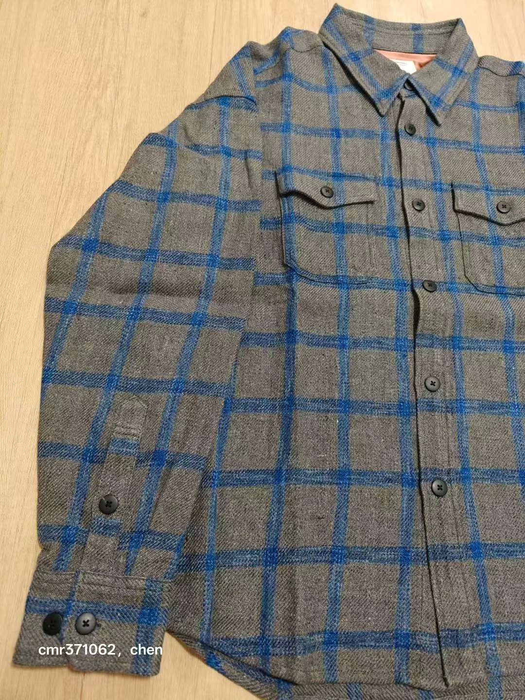 VISVIM 25SS LUMBER CHECK L/S — front