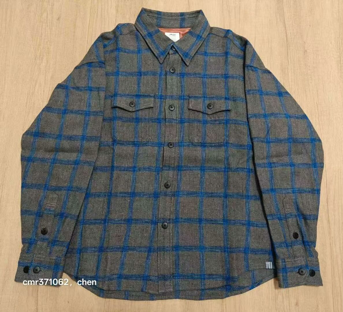 VISVIM 25SS LUMBER CHECK L/S