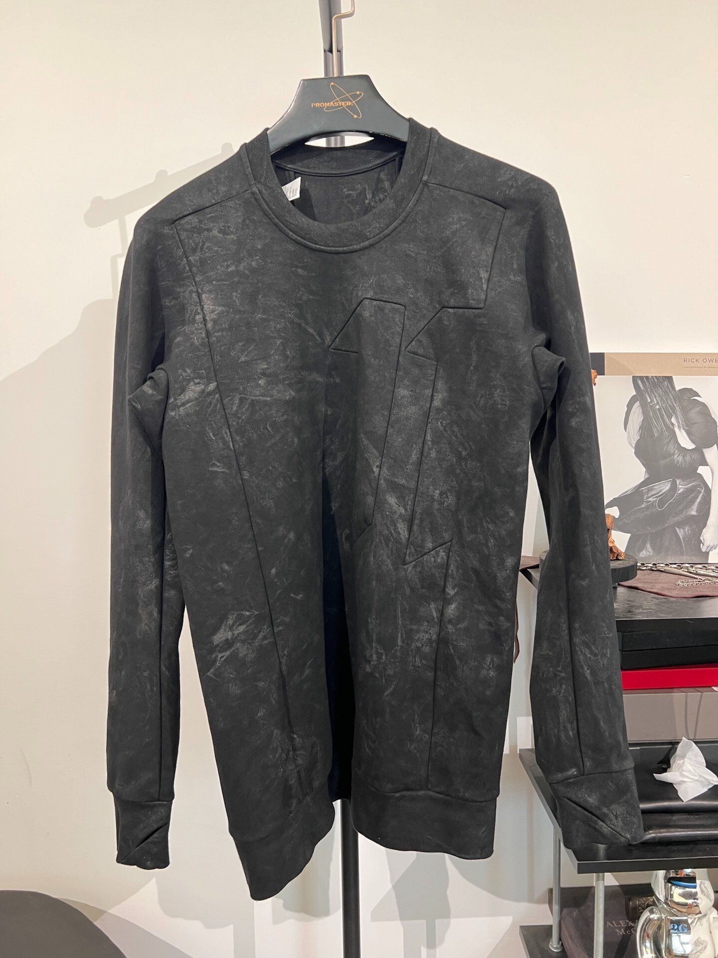 Boris Bidjan Saberi CR1 Crewneck Sweatshirt — front