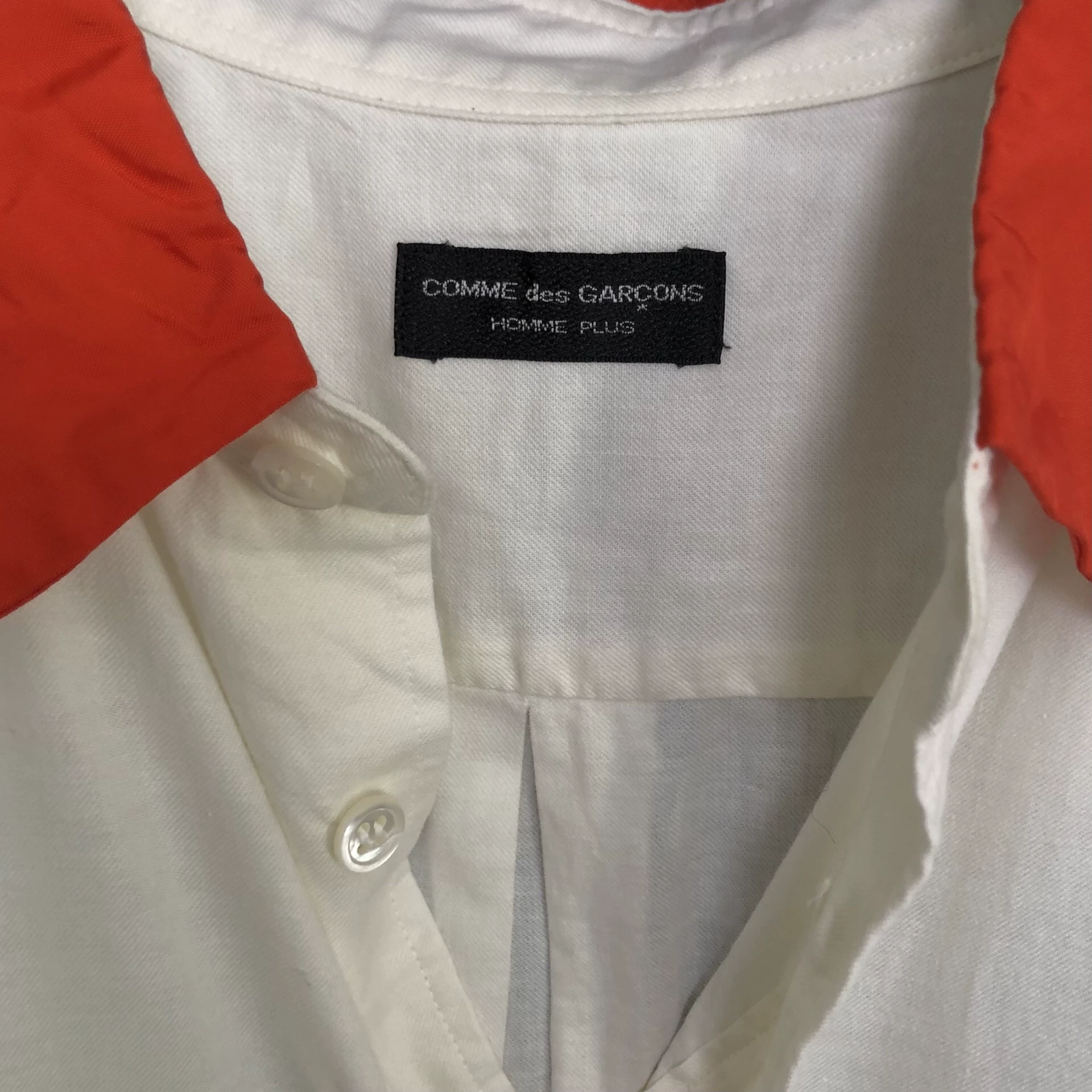 Comme des Garçons 1992 AW Paneled Shirt — back