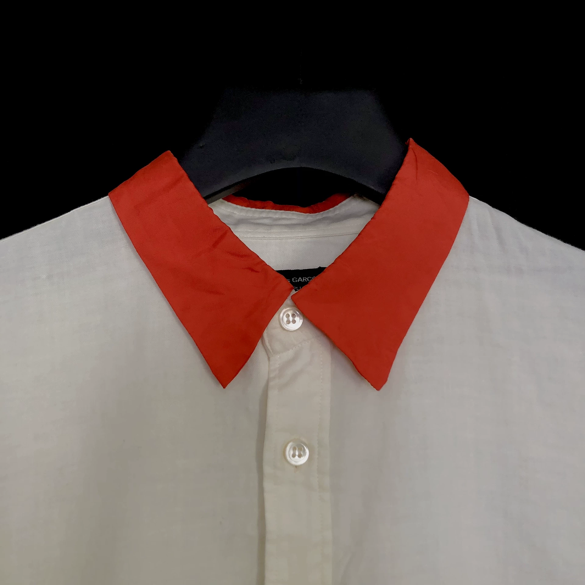 Comme des Garçons 1992 AW Paneled Shirt — detail