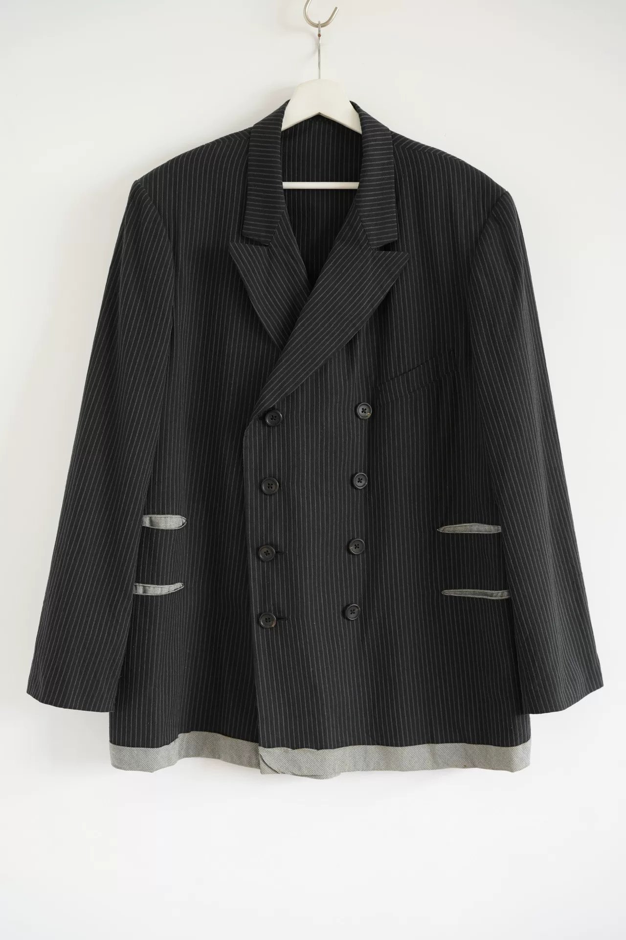 Yohji Yamamoto 96SS Houndstooth Stripe Blazer