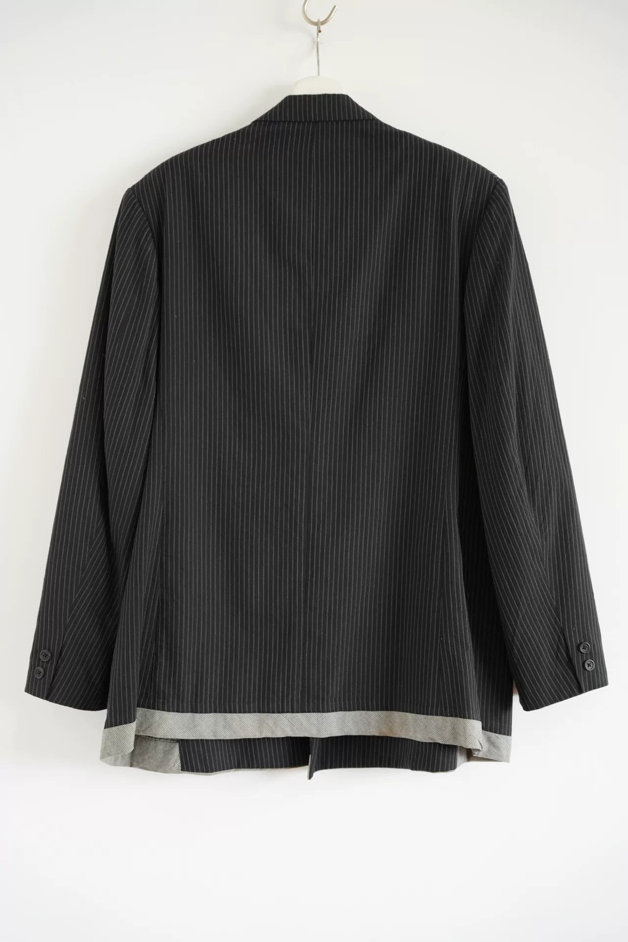 Yohji Yamamoto 96SS Houndstooth Stripe Blazer — front