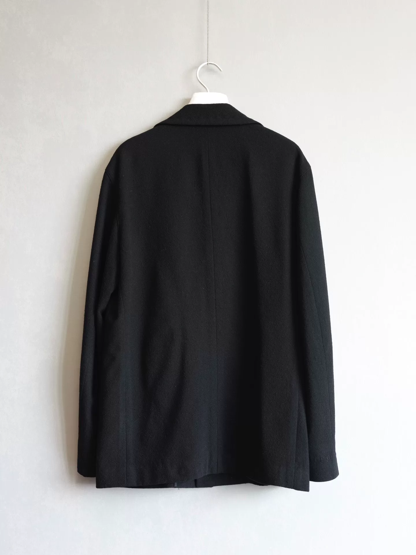 Yohji Yamamoto 05AW Silver Button Coat — back