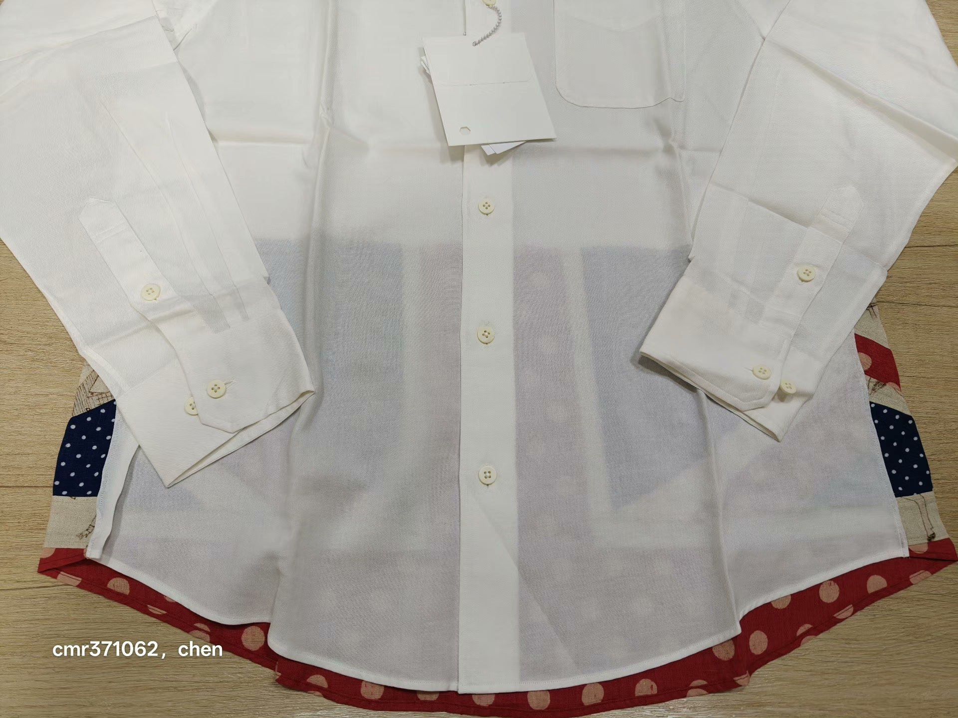 visvim 20SS Spot Lungta Union Jack Shirt — detail