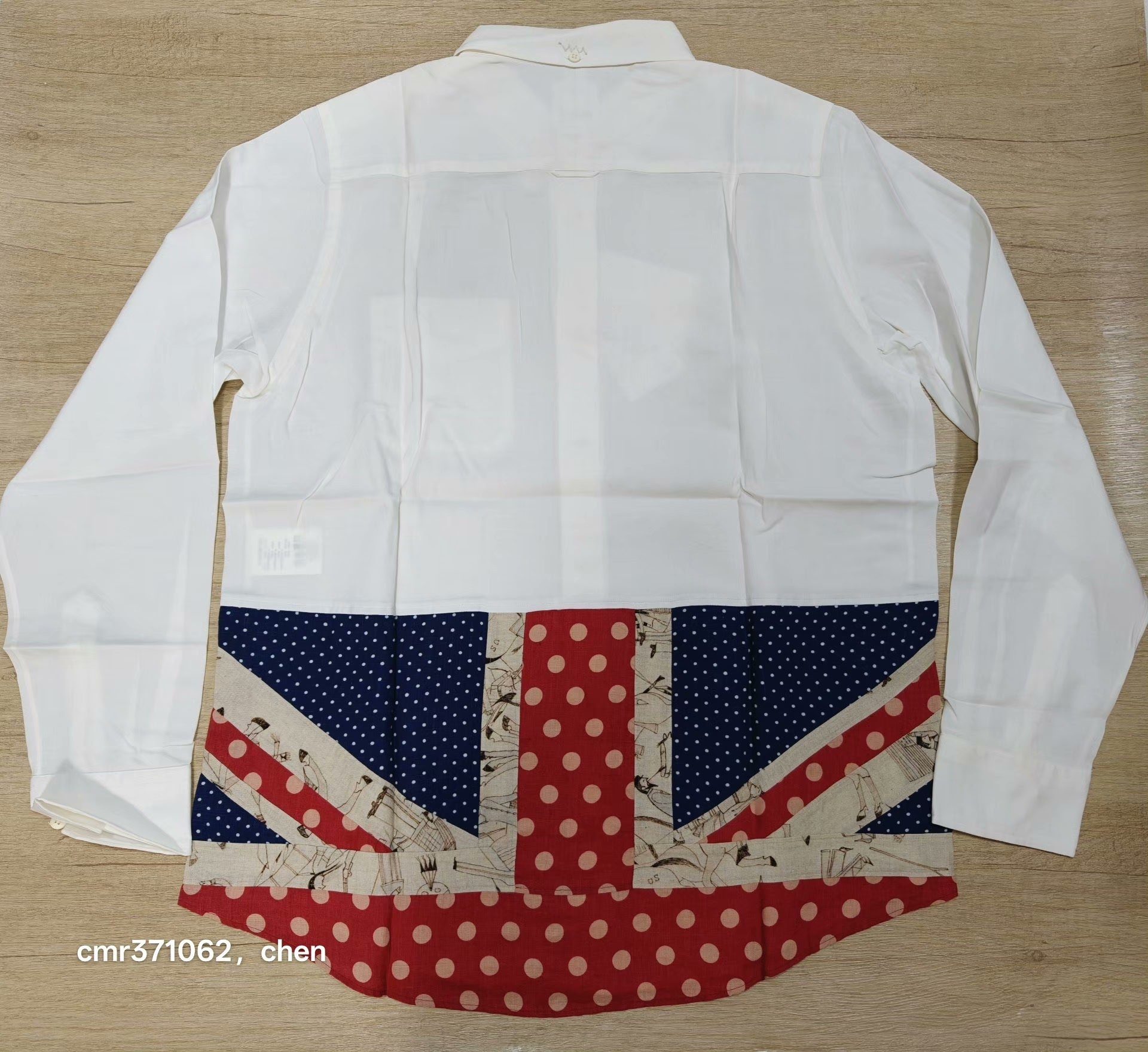 visvim 20SS Spot Lungta Union Jack Shirt — back