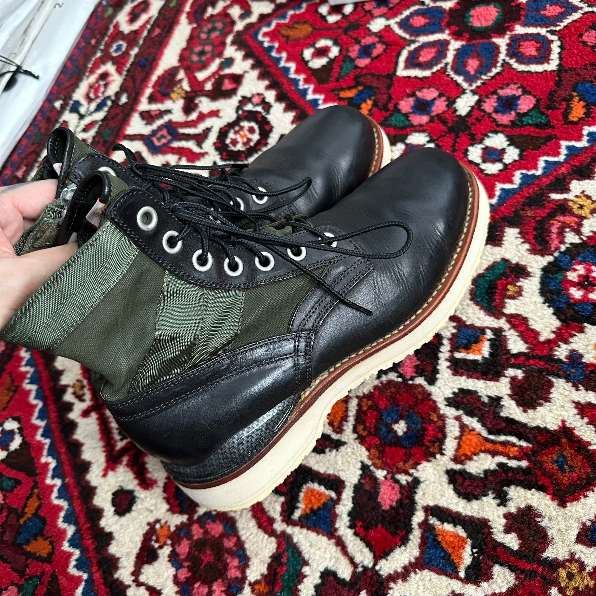 visvim 10ss 7-hole Boots — label