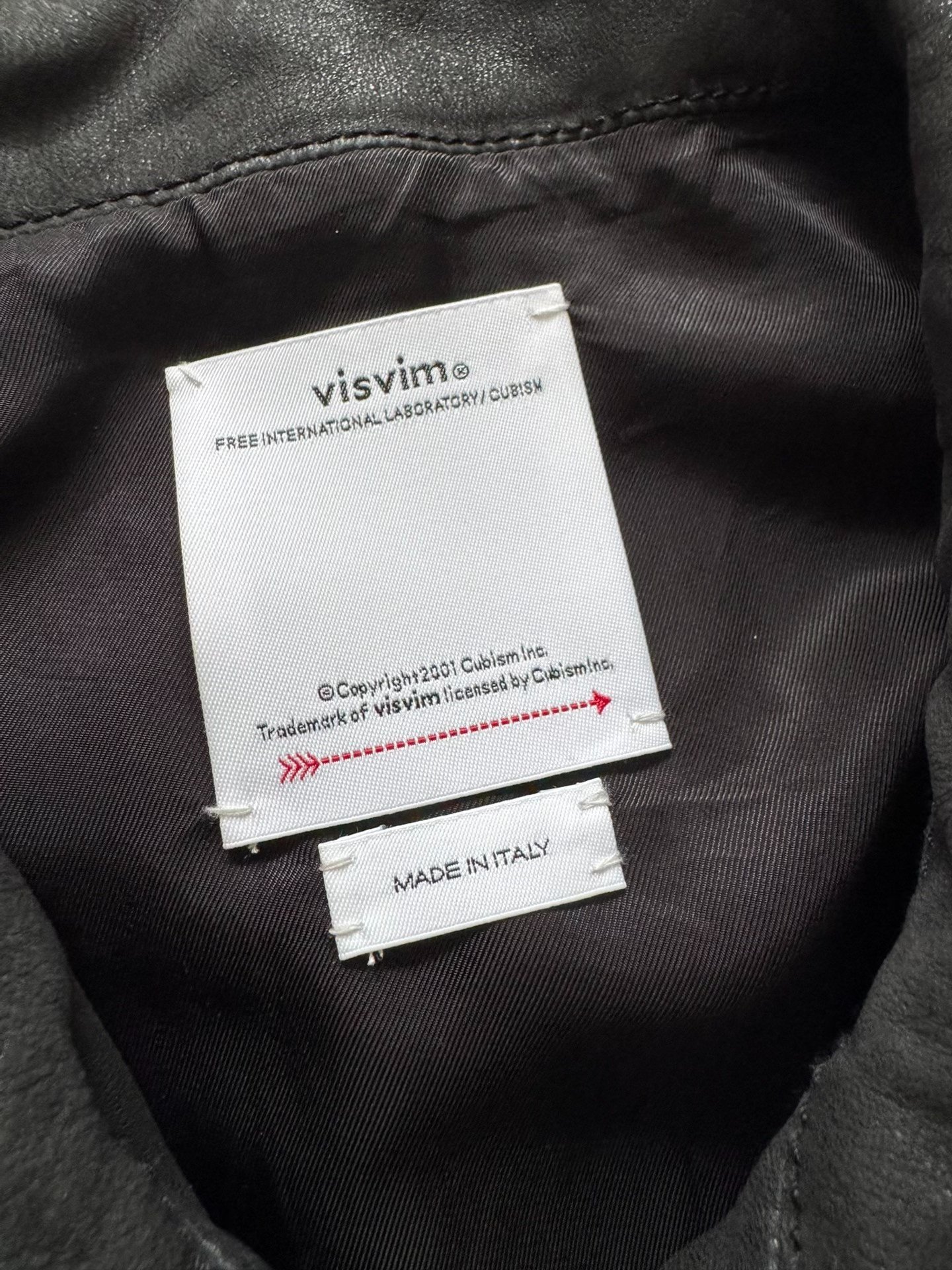 VISVIM 26SS STRATO JKT IT — label