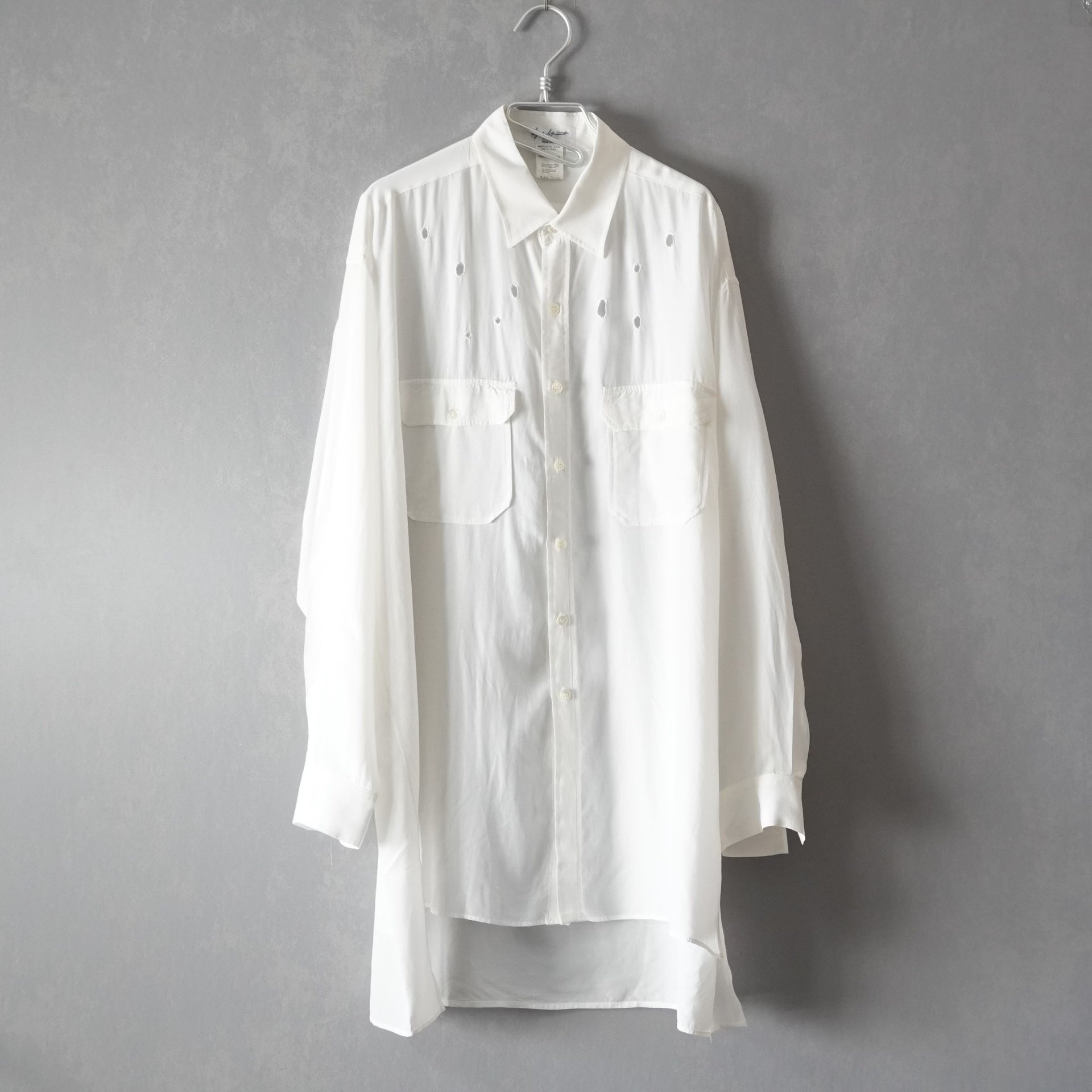 Yohji Yamamoto 1992SS Bullet Hole Shirt
