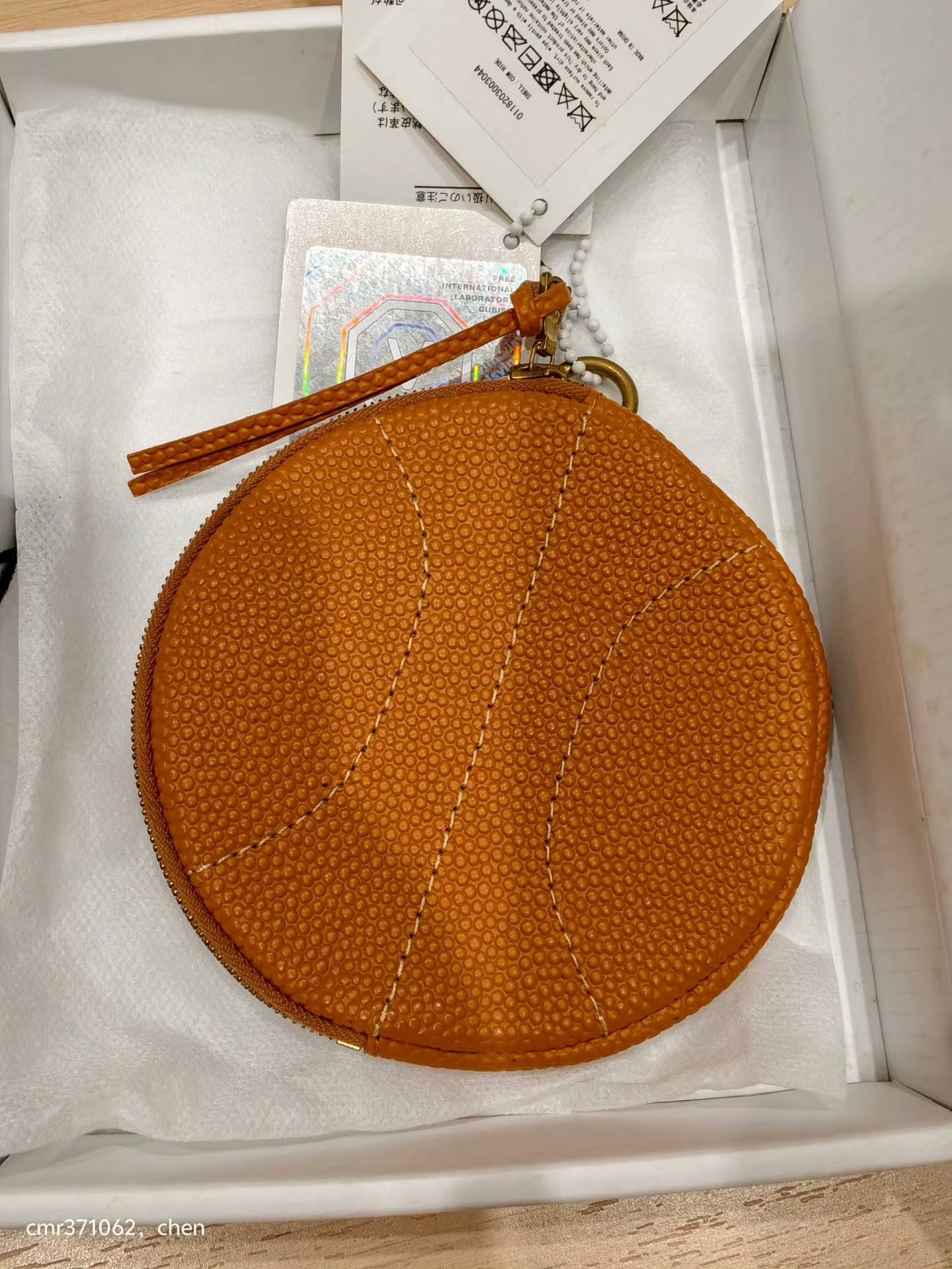 visvim 18AW Sixth Man Round Wallet — front