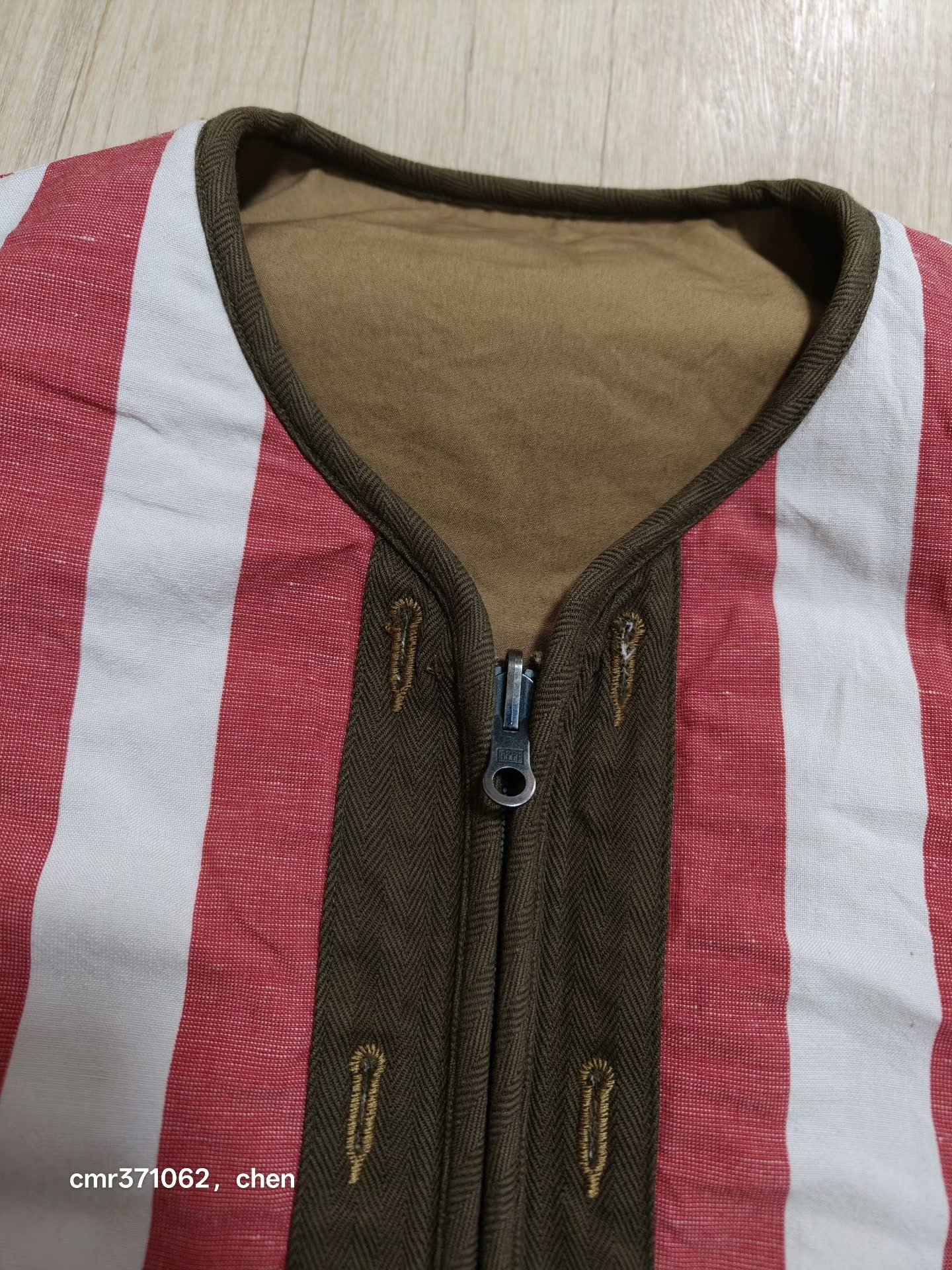 visvim 20AW Iris Liner Vest — label