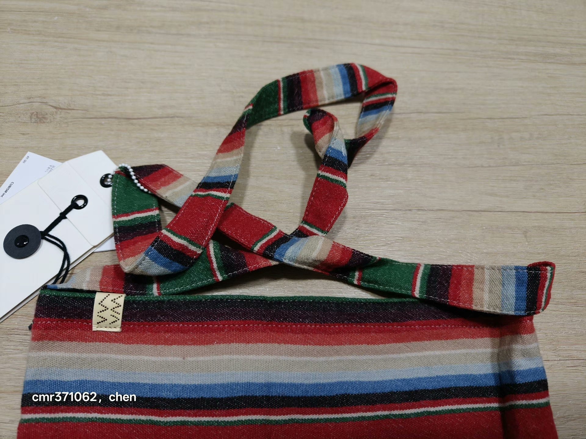 VISVIM 18SS MUSETTE Limited Rainbow Bag — detail