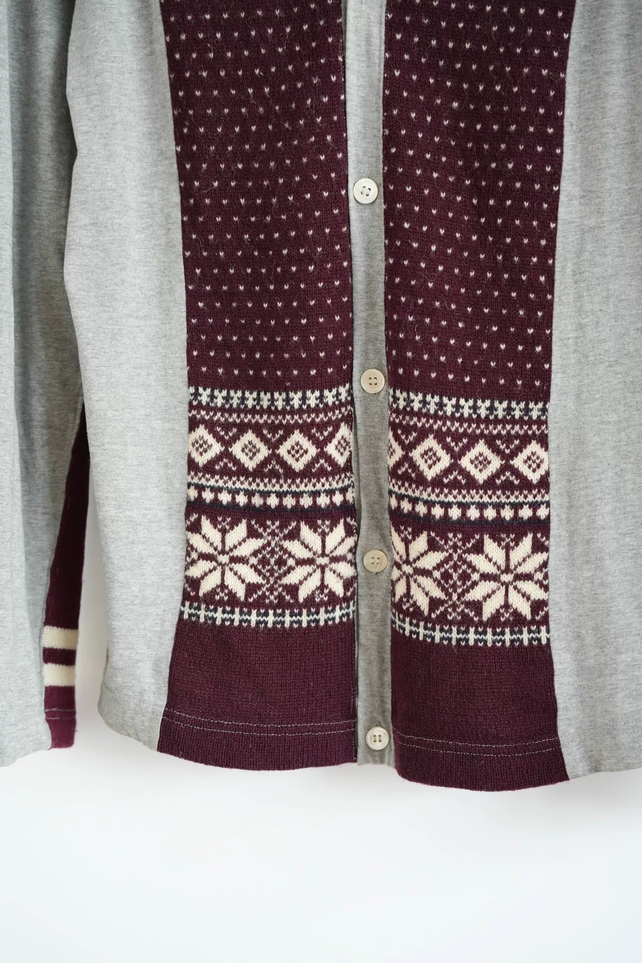 Comme des Garcons 11AW Nordic Cardigan — back