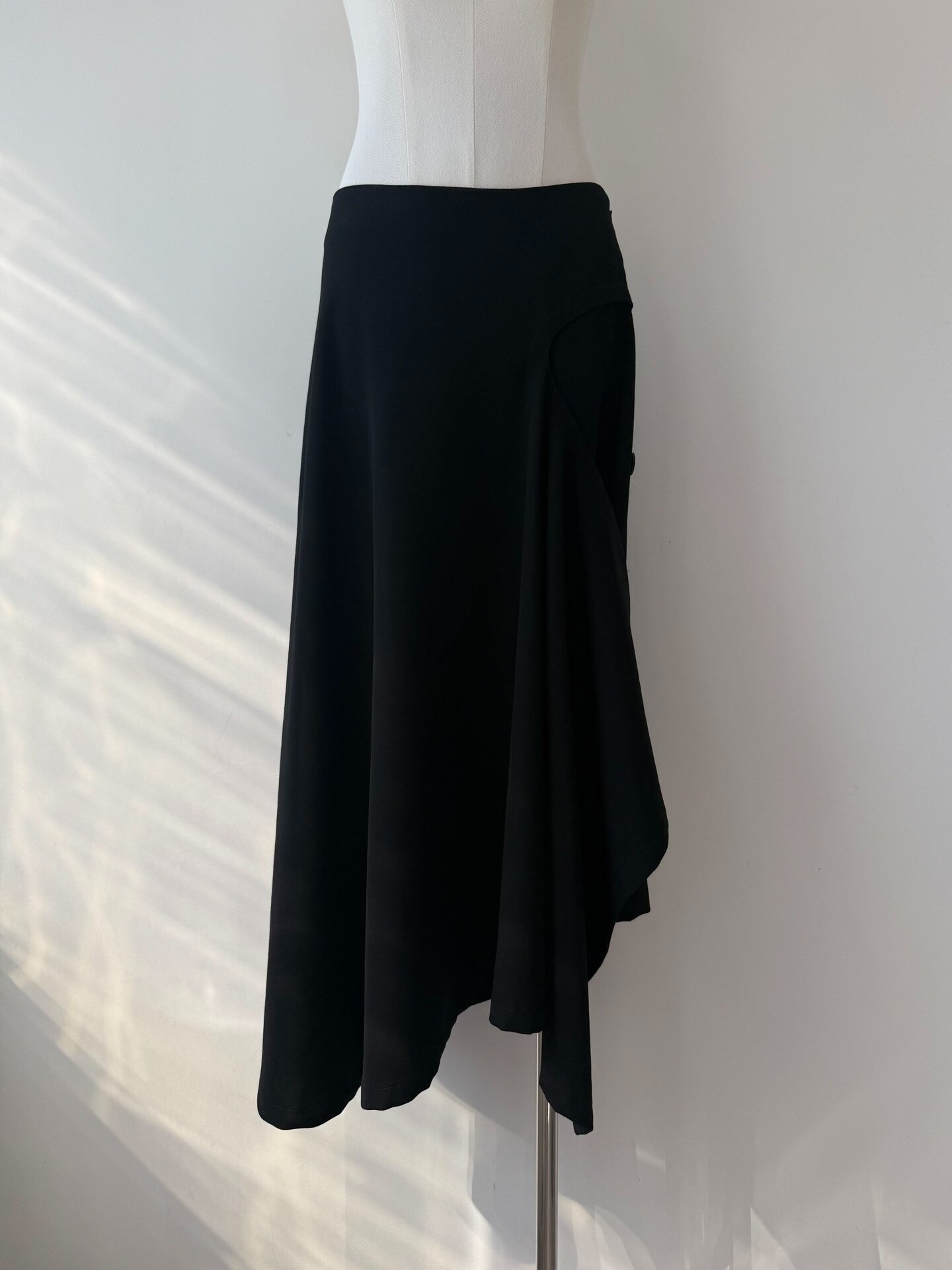 Yohji Yamamoto Y's 19AW Asymmetrical Long Skirt
