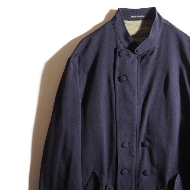 Yohji Yamamoto 20AW Double-Button Coat — detail