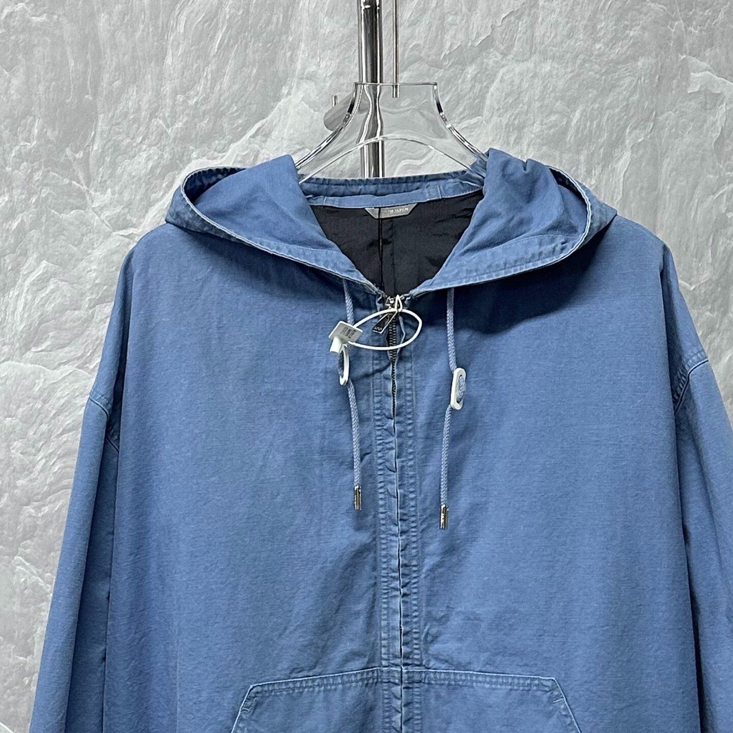 Dior SS25 Embroidered Hooded Jacket — front