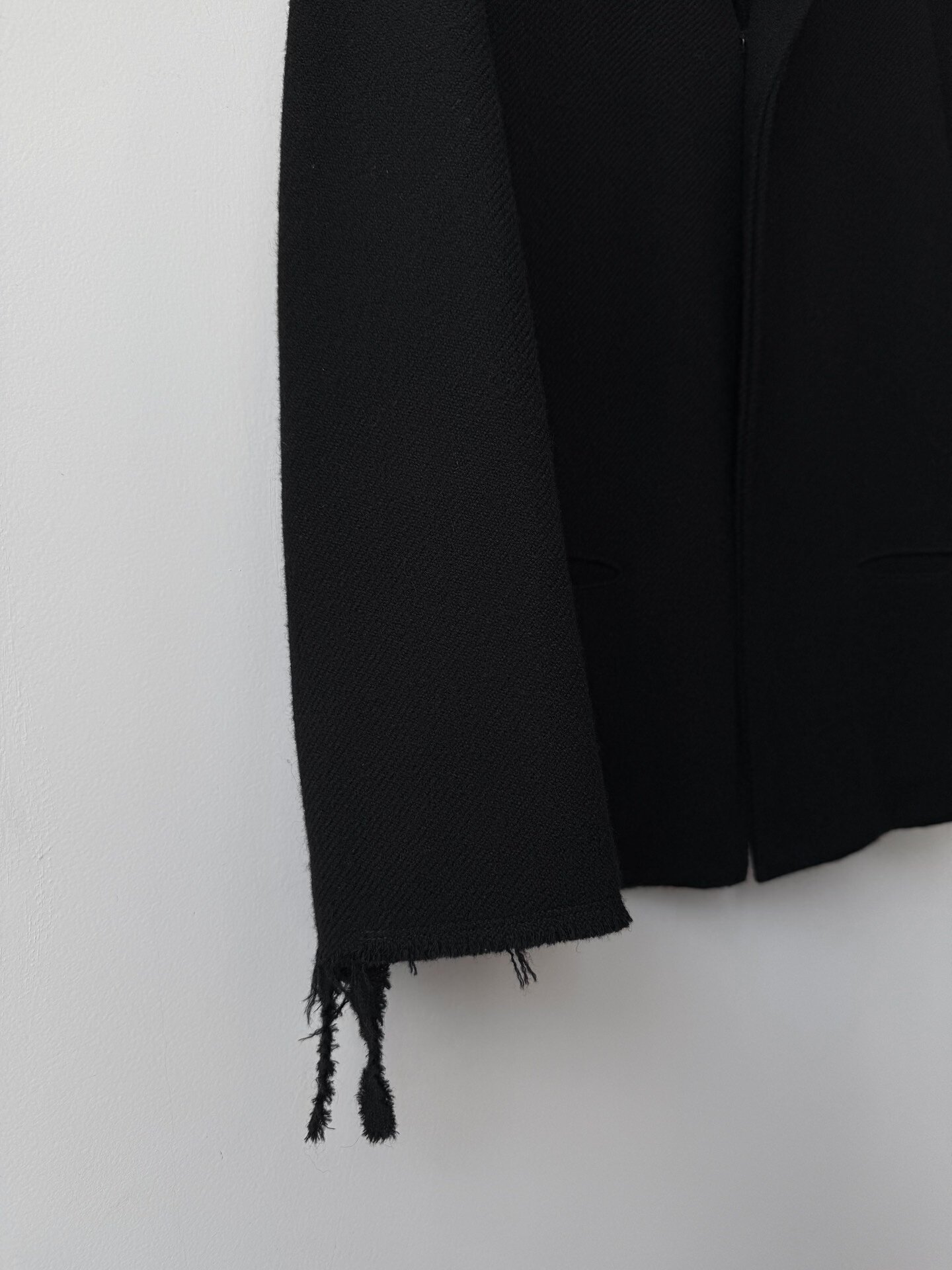 Yohji Yamamoto Y's 15AW Wool Coat — back
