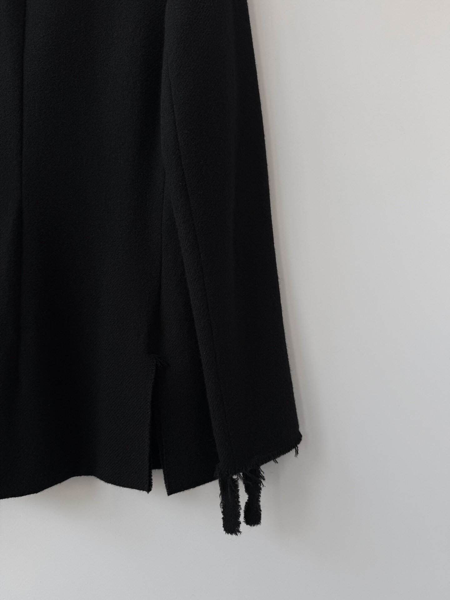 Yohji Yamamoto Y's 15AW Wool Coat — label