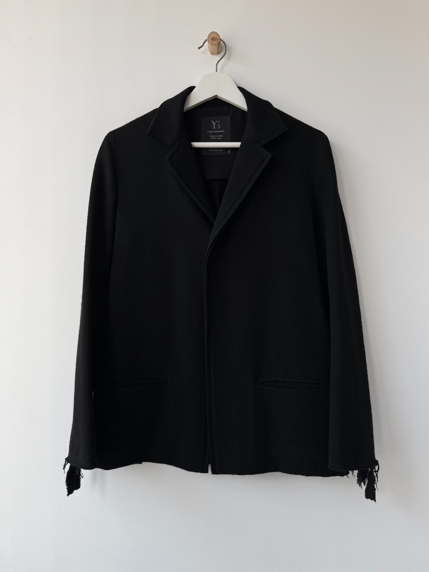 Yohji Yamamoto Y's 15AW Wool Coat