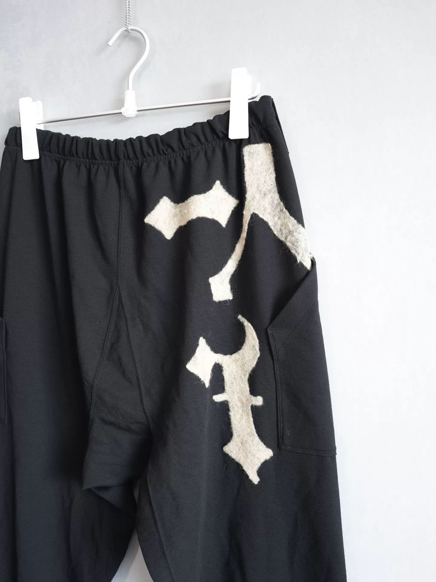 Yohji Yamamoto 09SS Gothic Cross Trousers — front