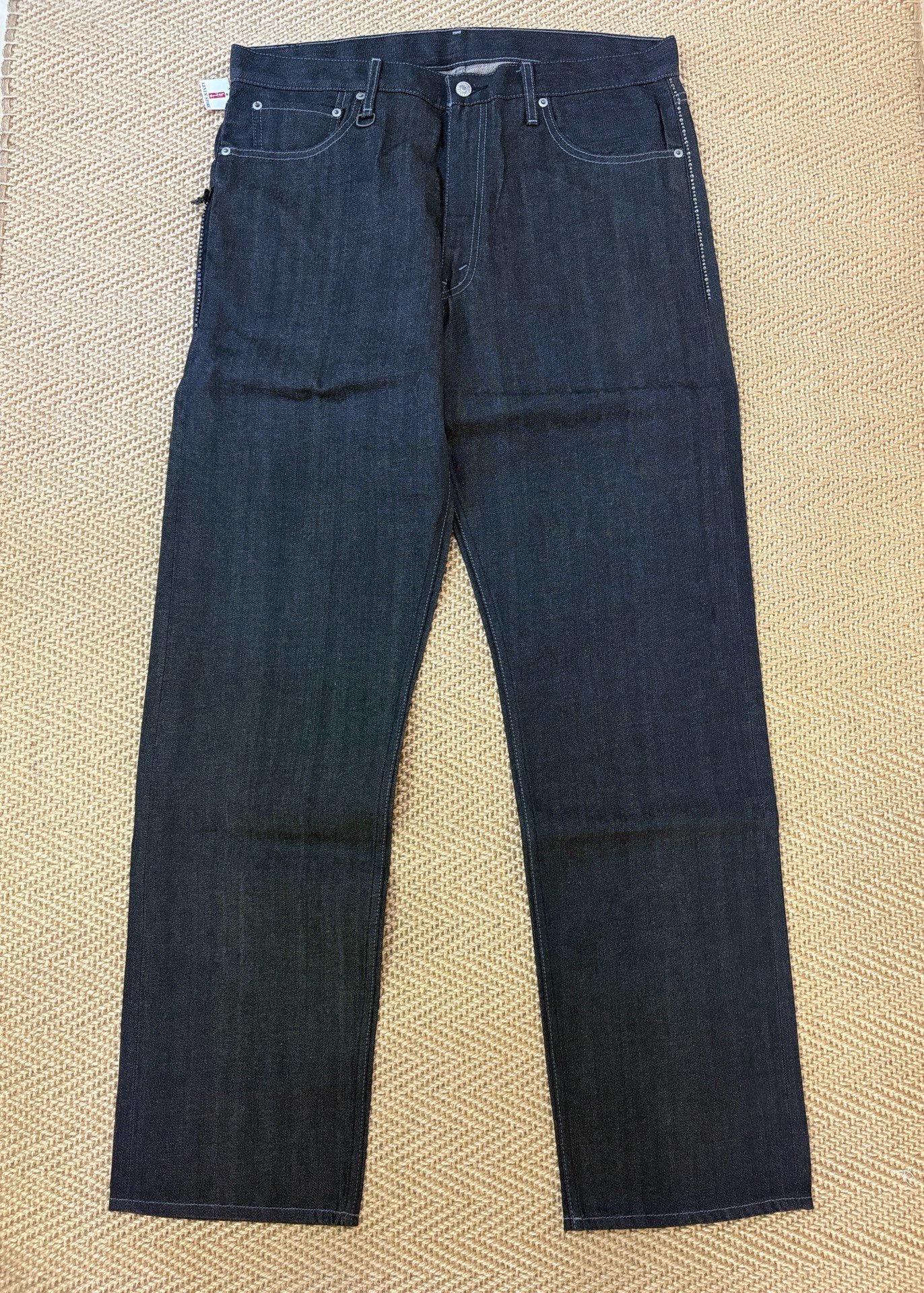 Levi's Fenom DISCO White Diamond Black Jeans — detail