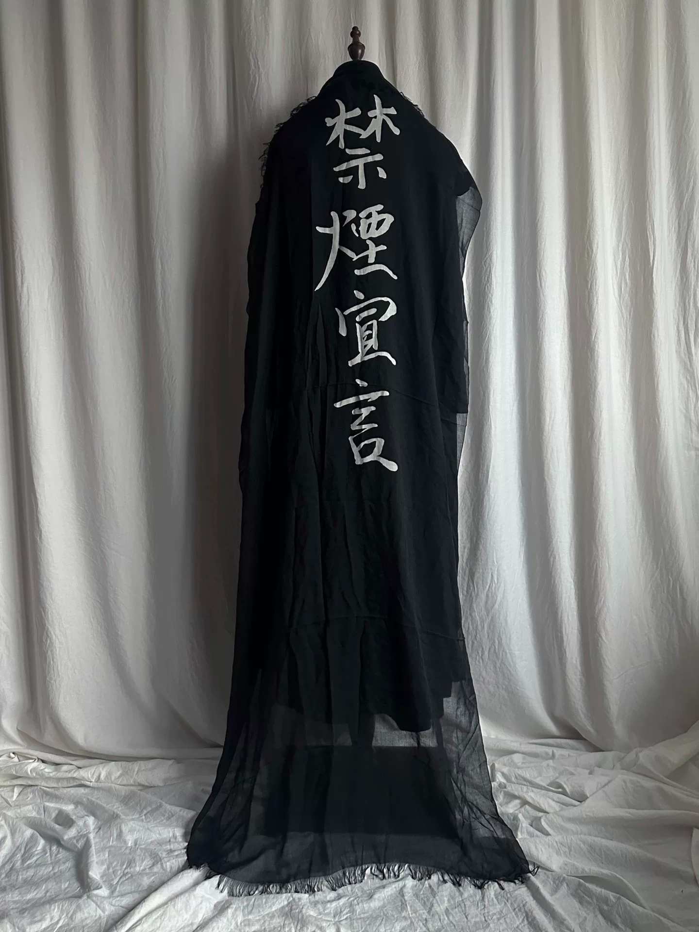 Yohji Yamamoto No Smoking Silk Scarf