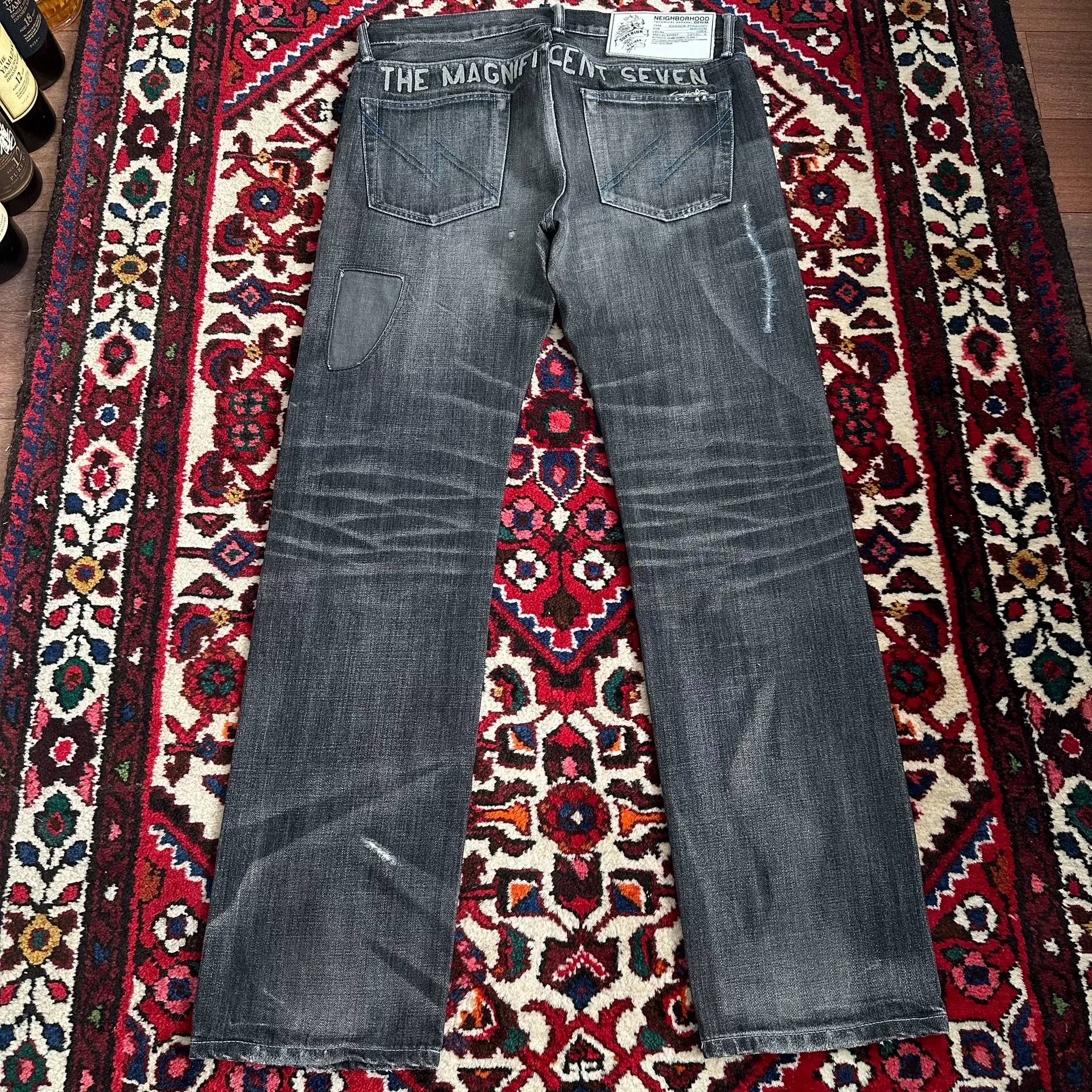 NBHD 10EX Narrow Knife-Cut Jeans — back