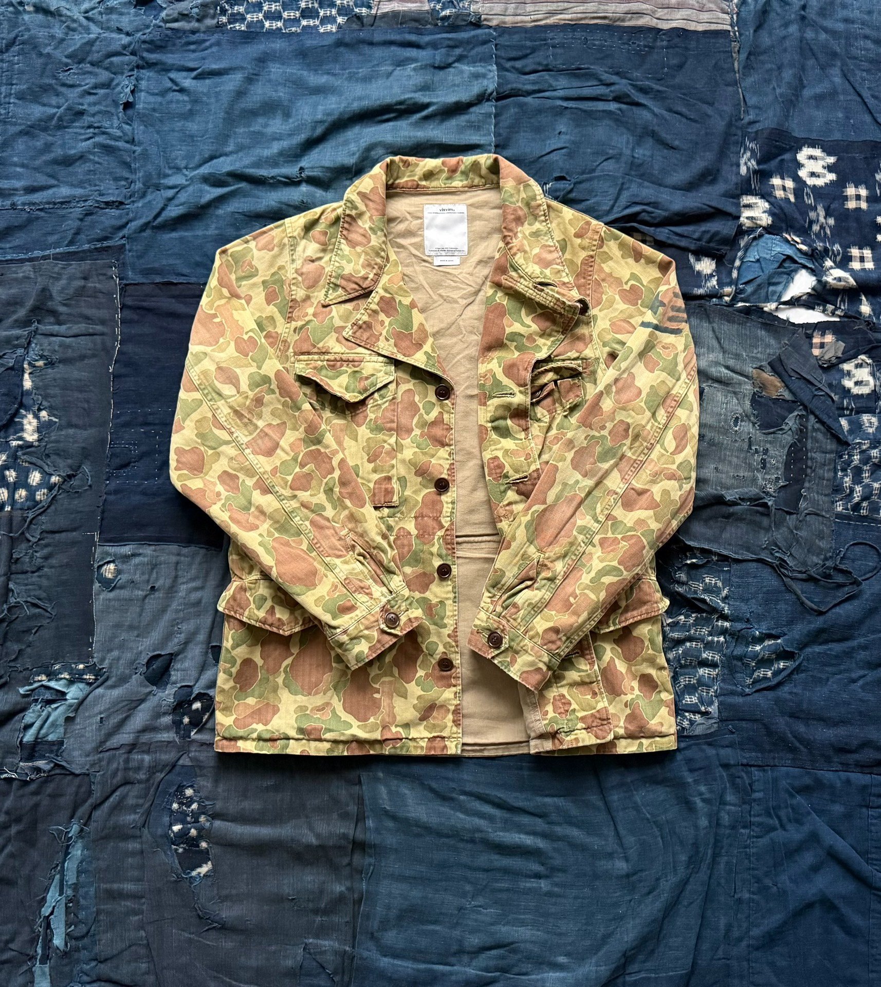 VISVIM 15SS ACHSE Camo Jacket — front
