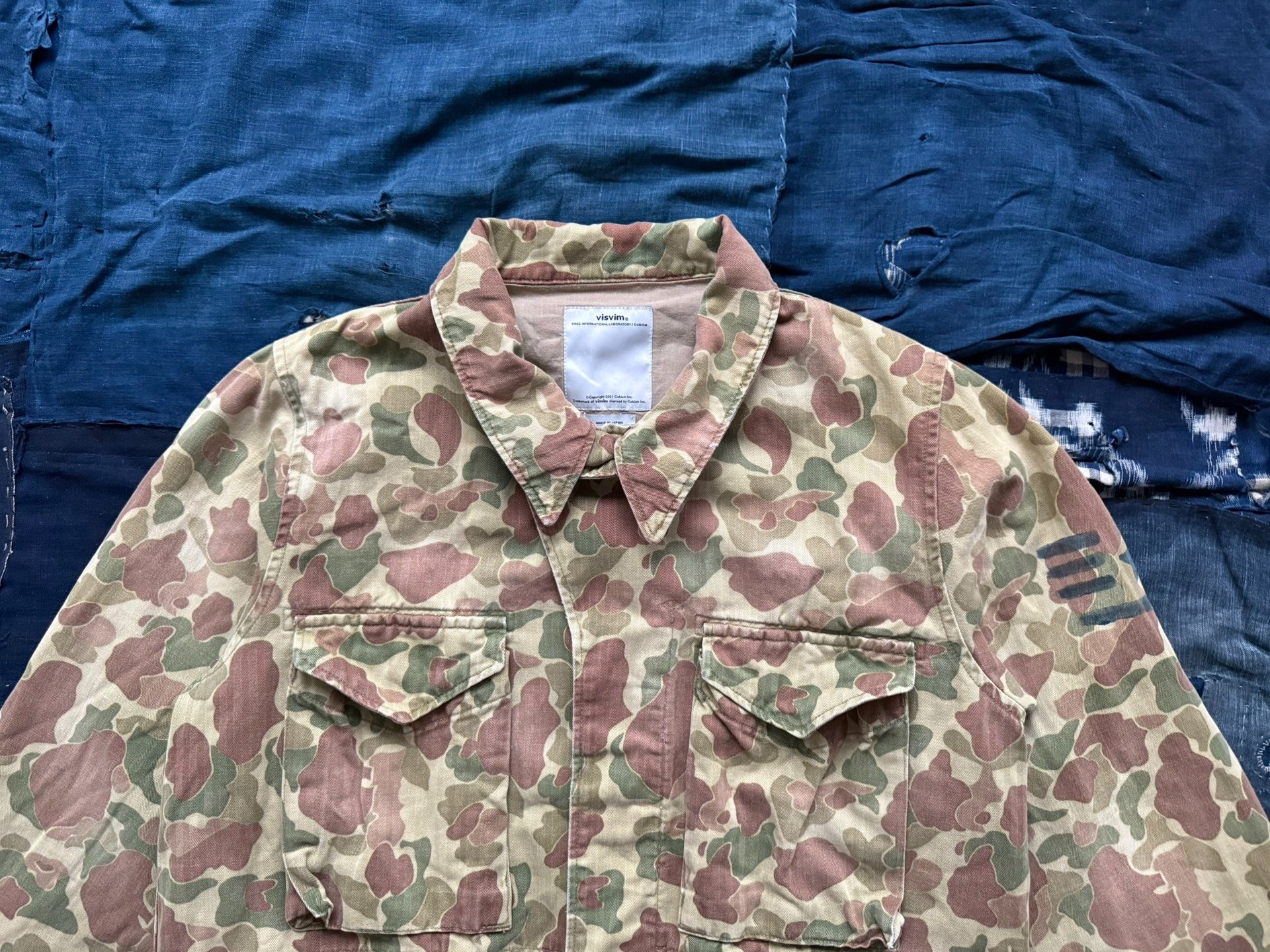 VISVIM 15SS ACHSE Camo Jacket — back