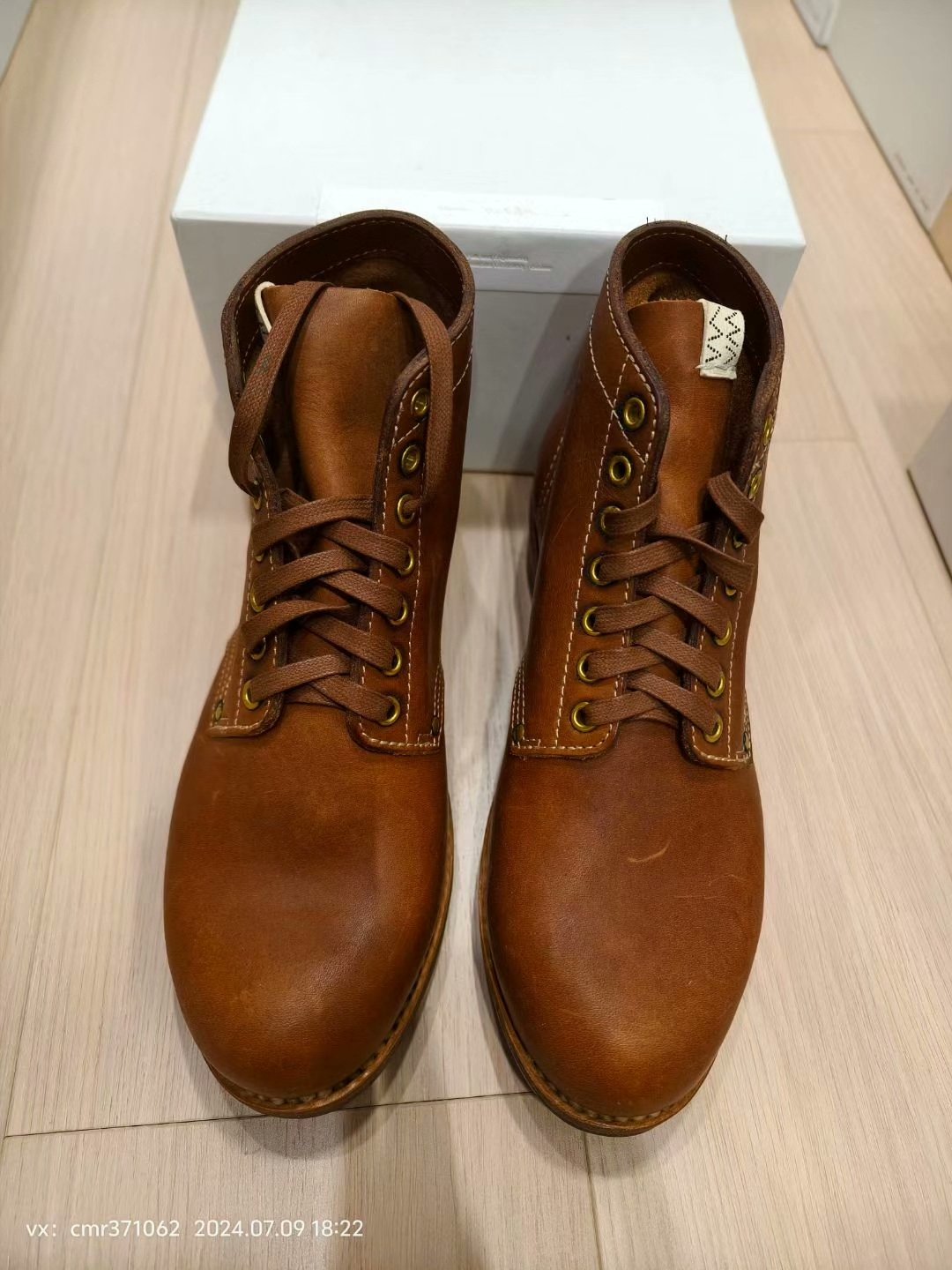 visvim 18AW Spot Brigadier Boots Folk