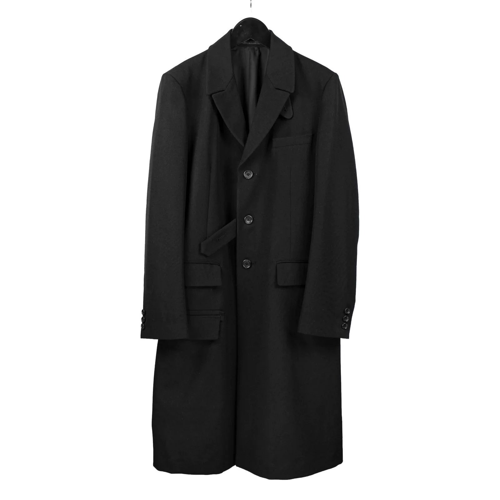 Yohji Yamamoto Dr. JKT Wool Coat — front