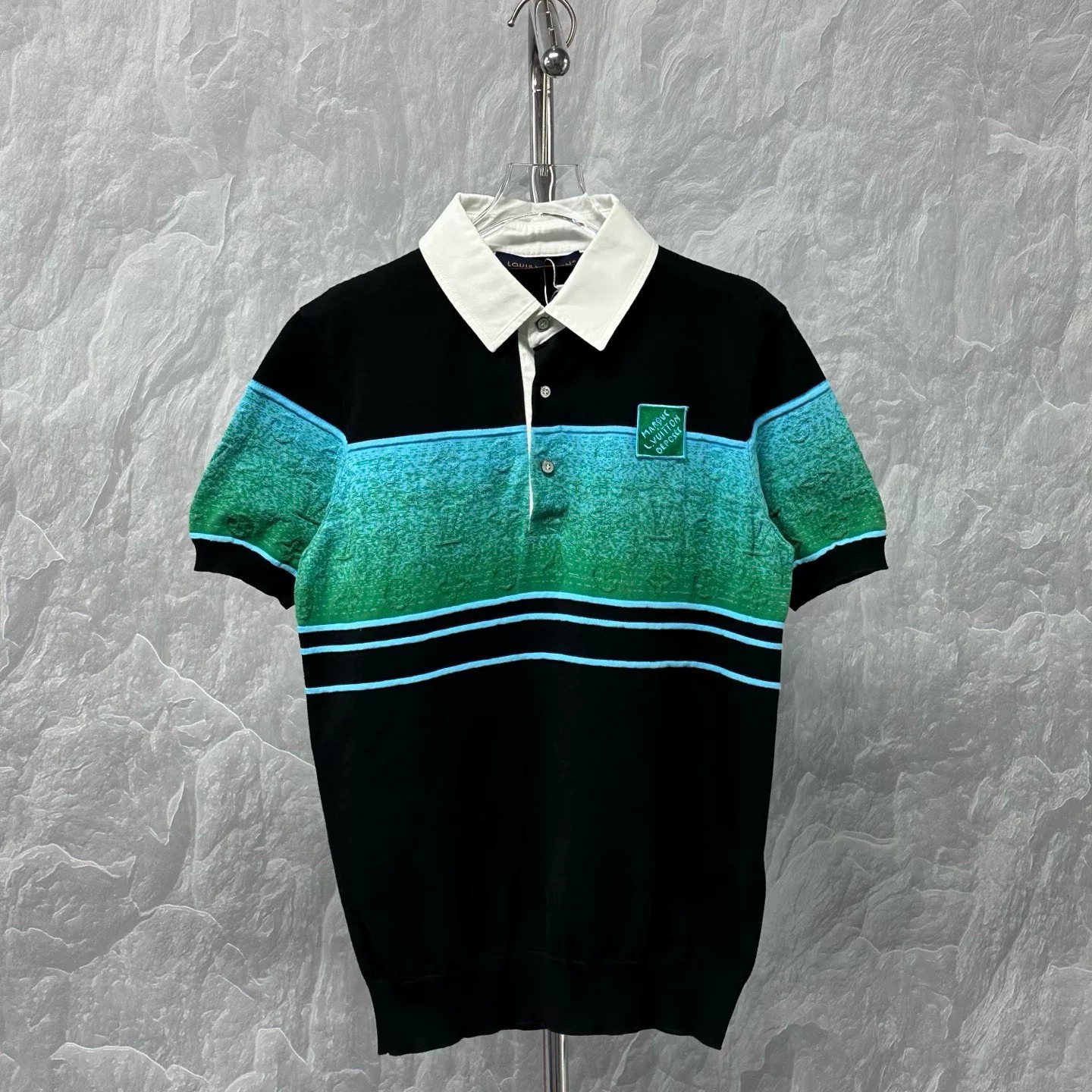 Louis Vuitton FW25 Embossed Monogram Polo
