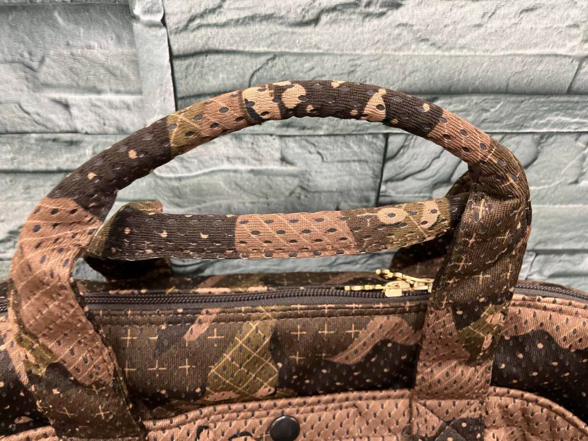 PORTER × SWAGGER Camouflage Boston Bag — detail