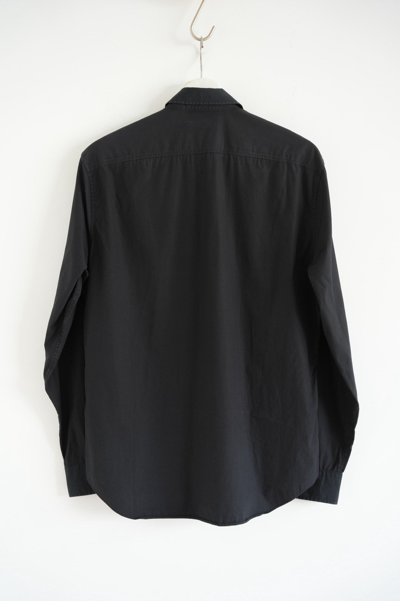Burberry Check Panel Black Shirt — front