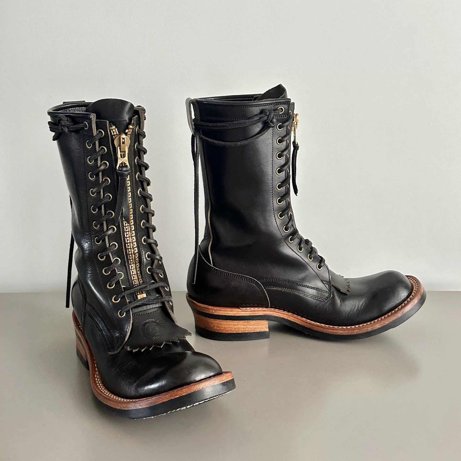 Zerrows x Magival 10" Work Boots — detail
