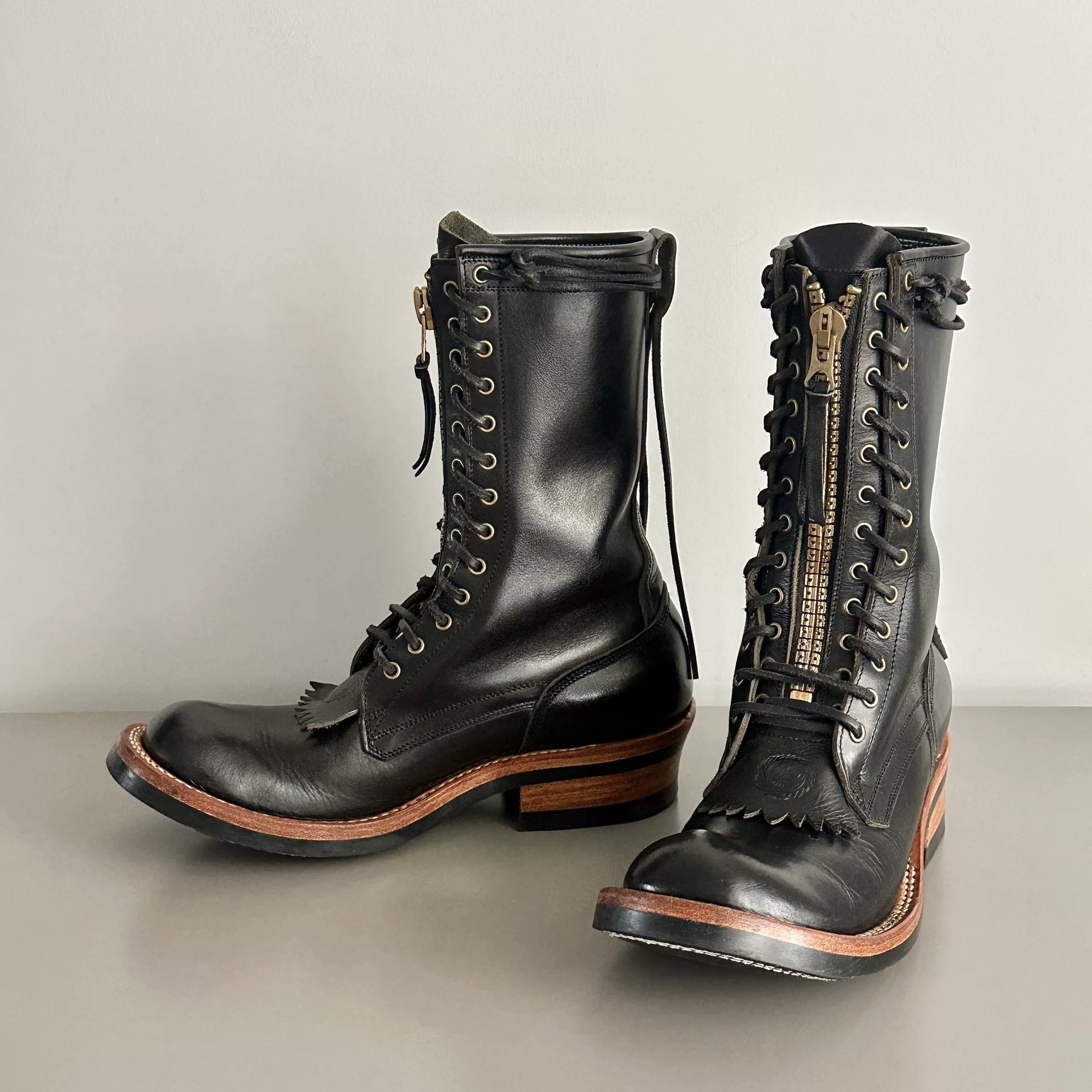 Zerrows x Magival 10" Work Boots — back