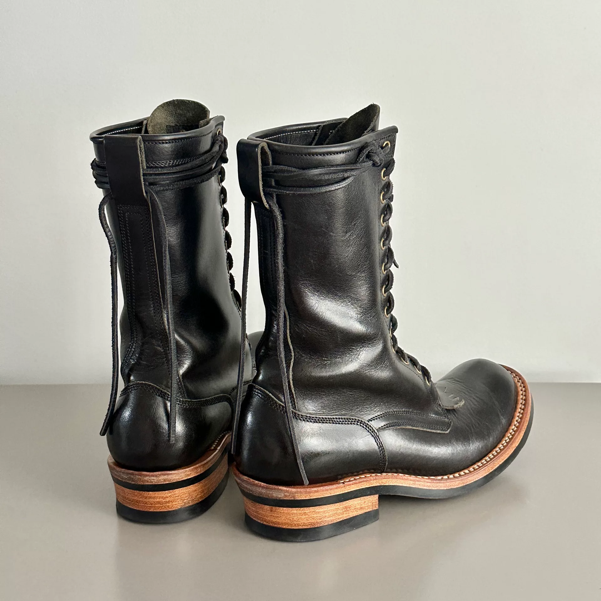Zerrows x Magival 10" Work Boots — label