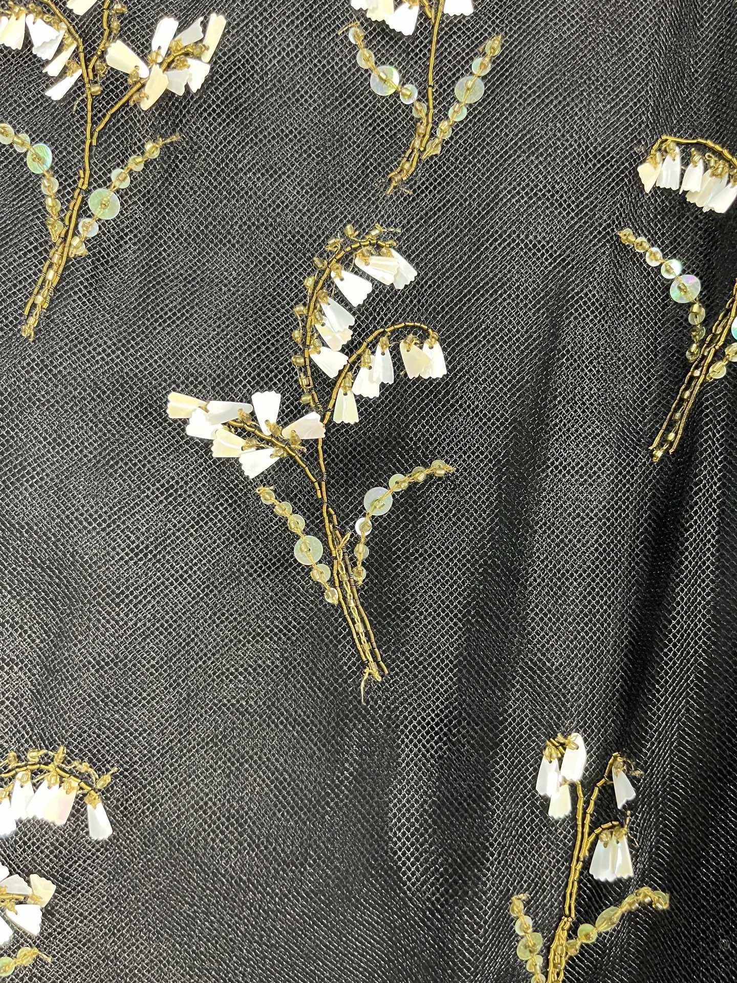 Dior Haute Couture Tulle Skirt — label