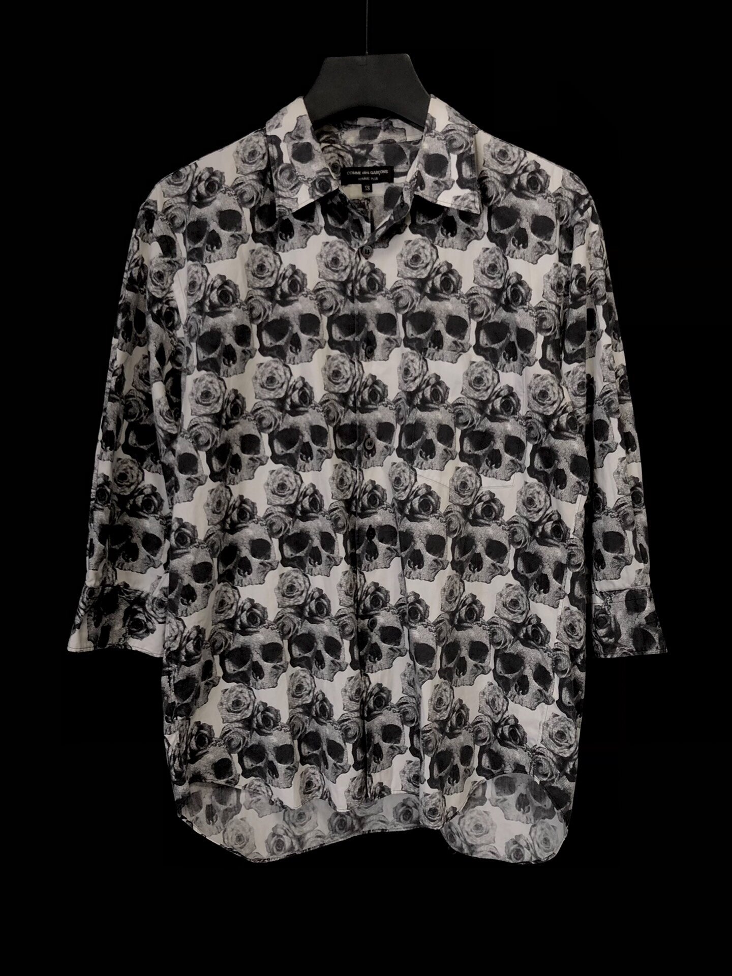 Comme des Garçons 2011SS Skull Rose Shirt