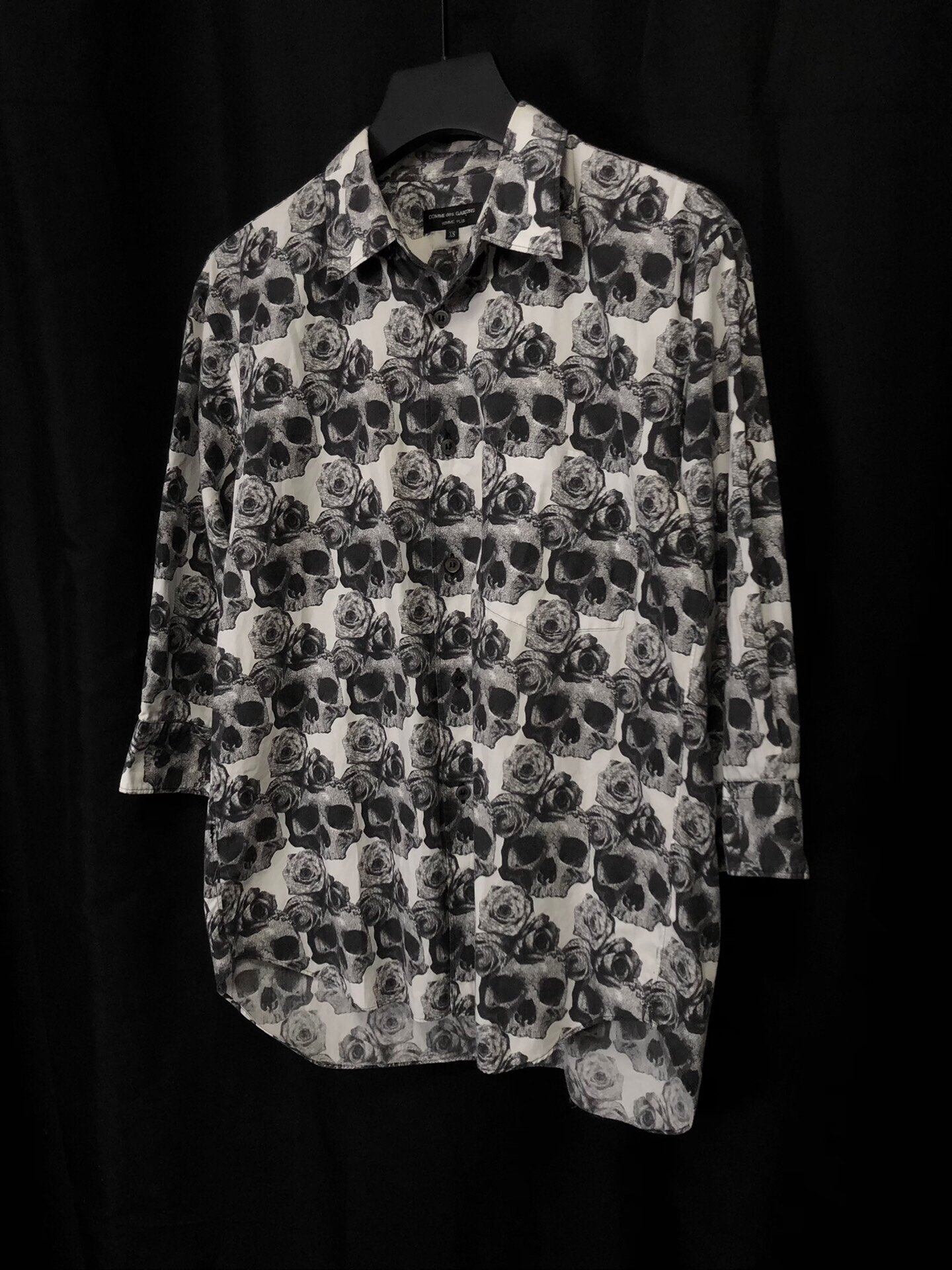 Comme des Garçons 2011SS Skull Rose Shirt — front