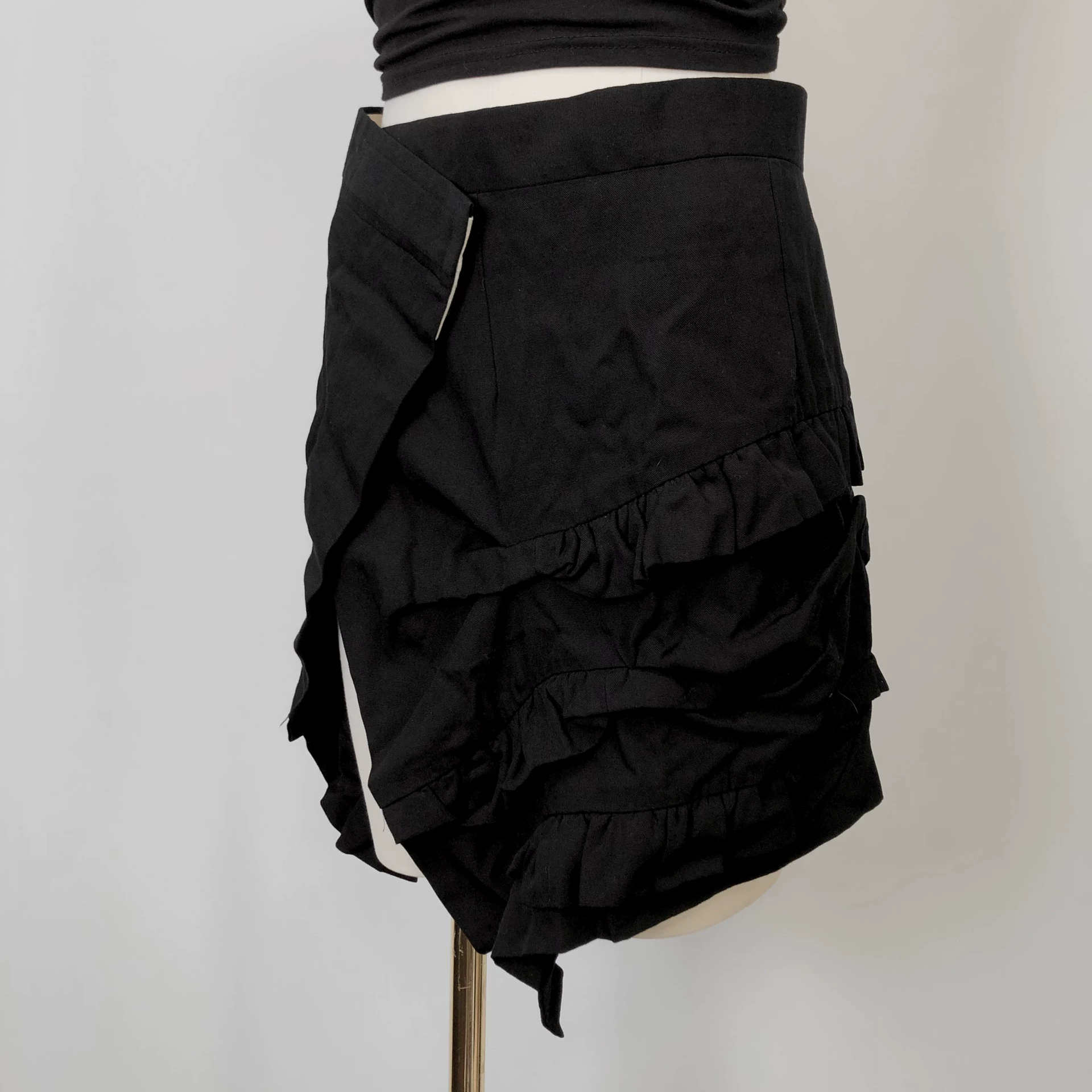 Comme des Garçons 95SS Layered Flower Skirt — label