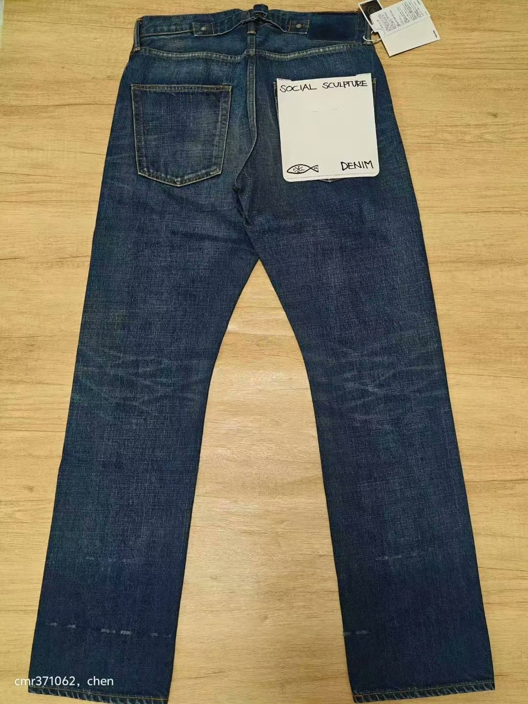 VISVIM 20AW 16 D25 Jeans — label