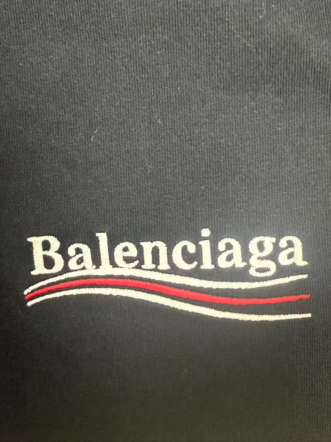 Balenciaga Political Campaign Coke Print T-shirt — detail
