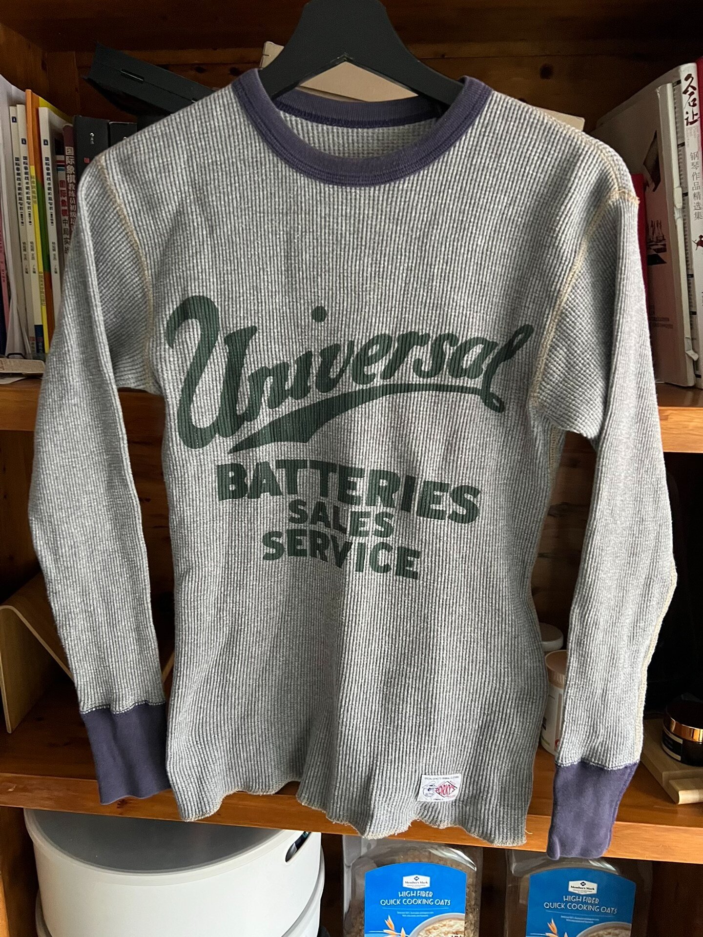 Freewheelers Rare Pig Logo Waffle Tee — back