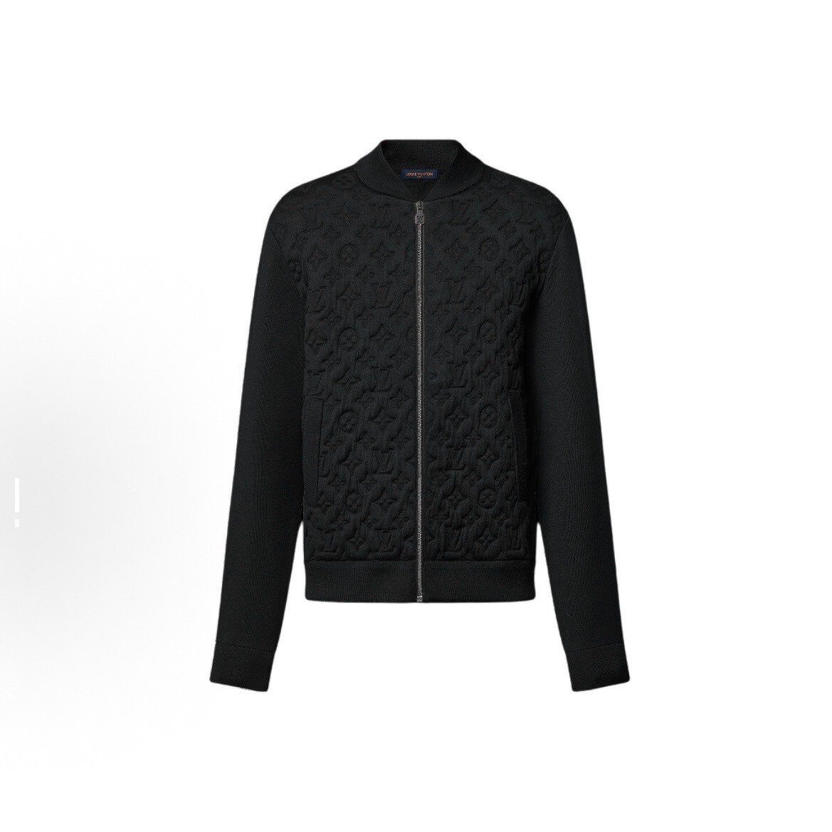 Louis Vuitton SS25 Embossed Knit Zip Jacket