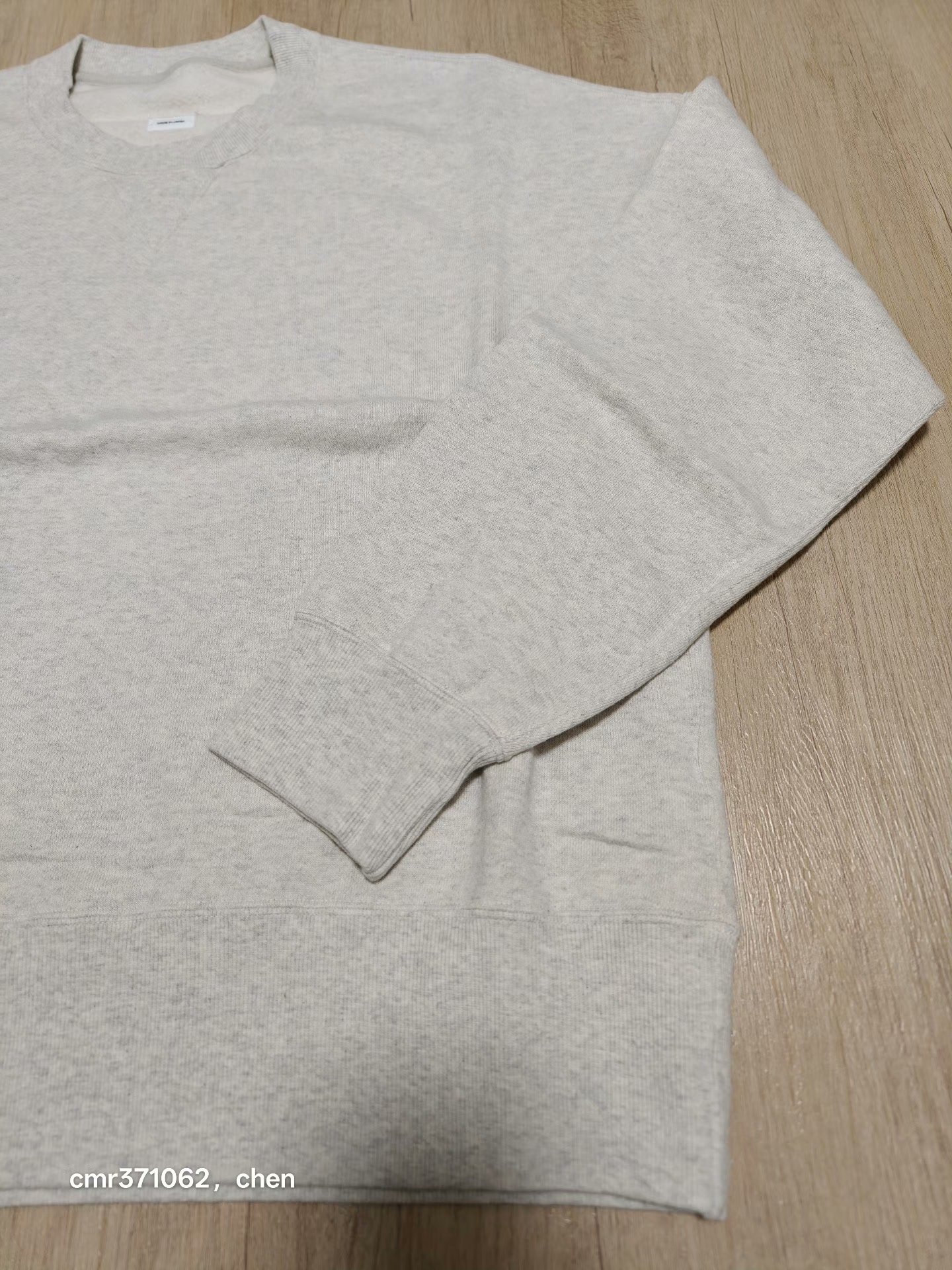 visvim 26ss Court Sweat L/S — detail