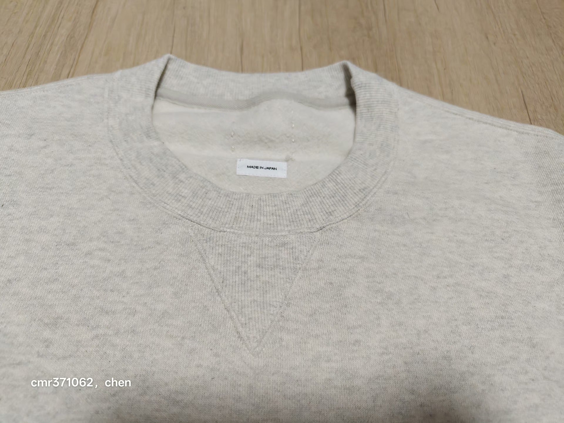 visvim 26ss Court Sweat L/S — back