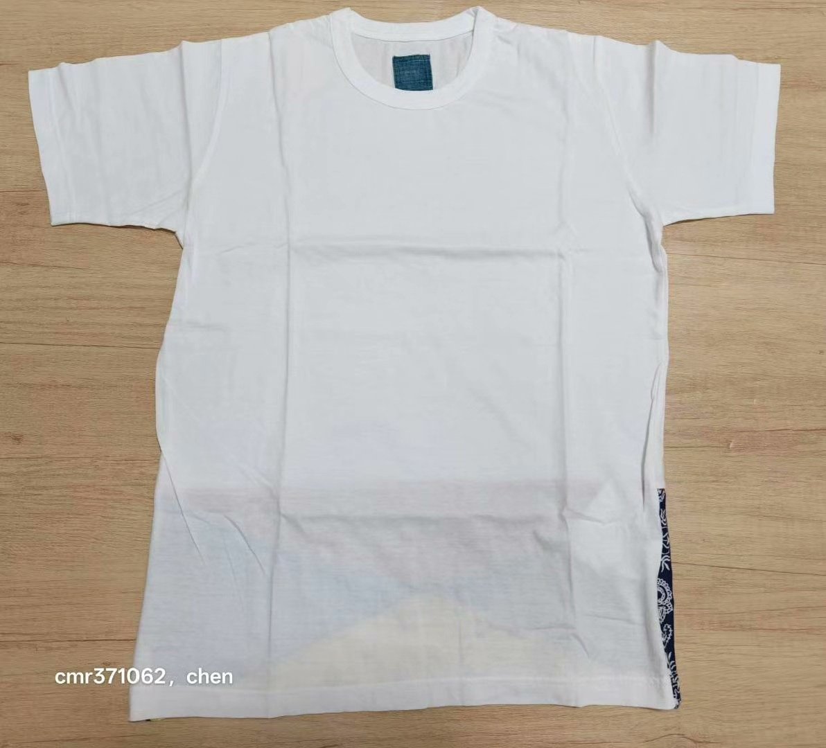 visvim 18 ICT Flag Tee S/S Zulu — label
